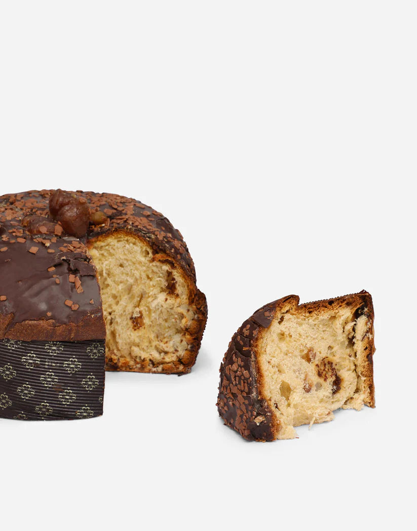 Dolce & Gabbana Tin Panettone Chestnuts & Gianduia 1kg