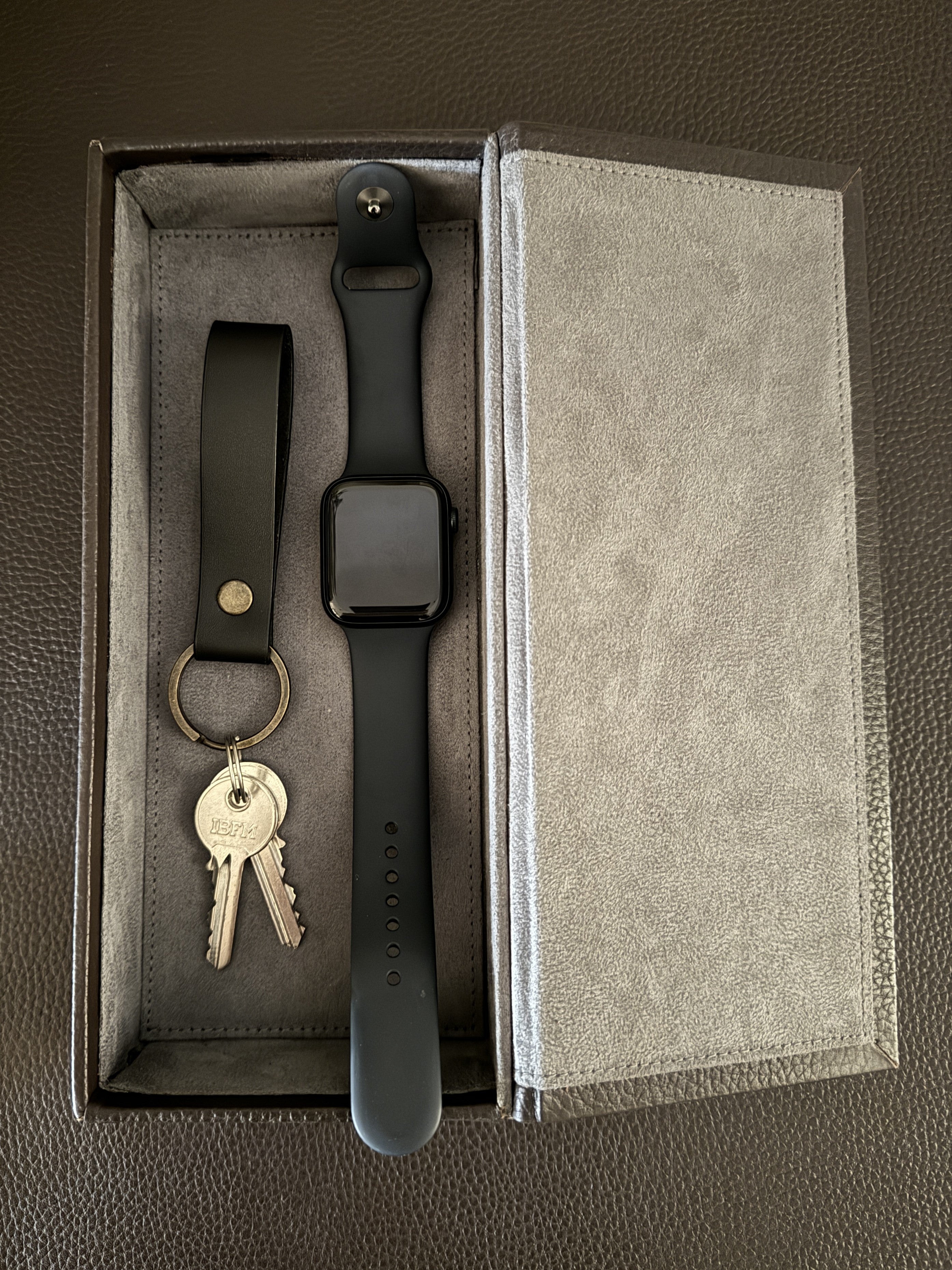 Leather Storage Box
