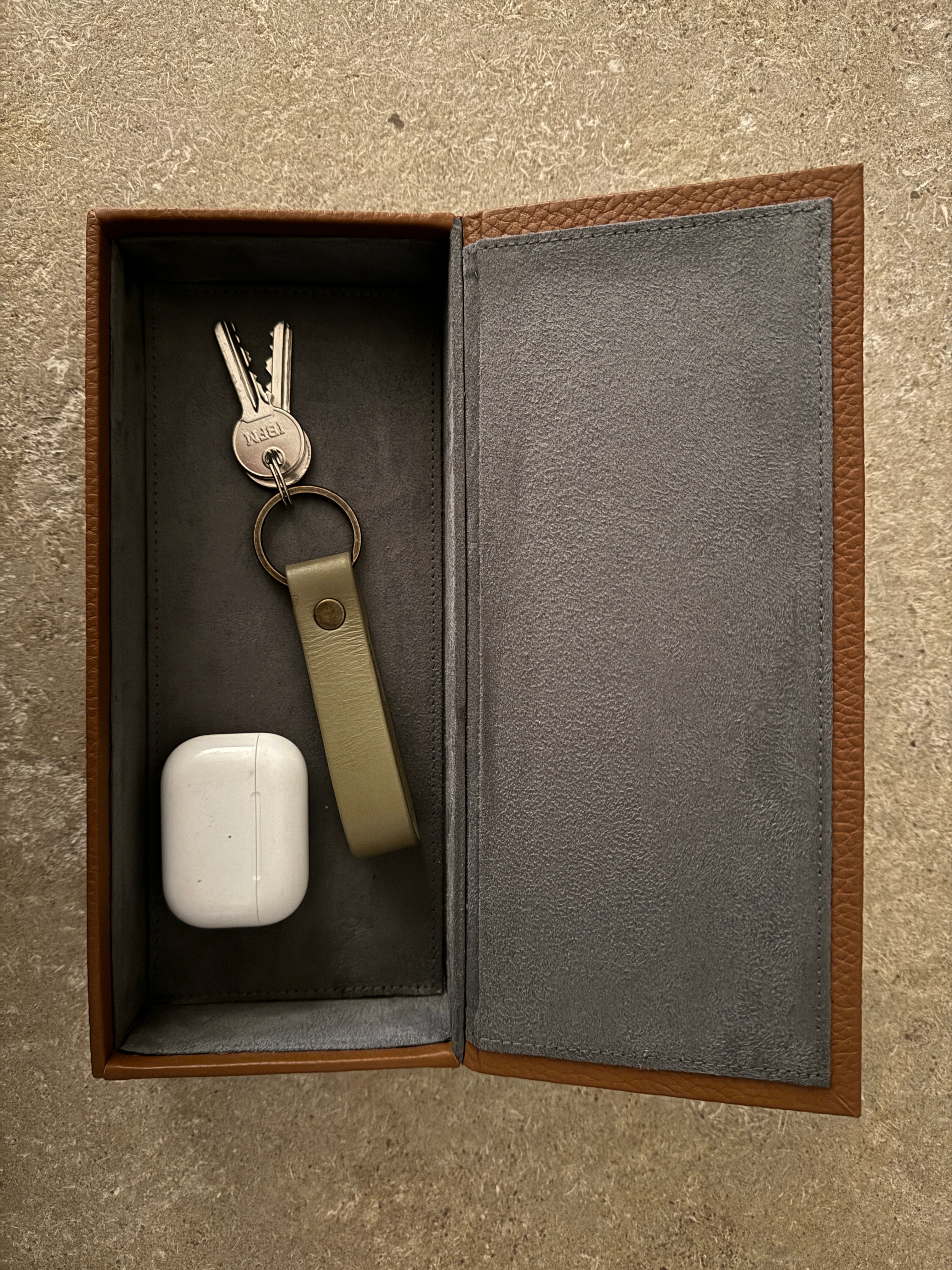 Leather Storage Box