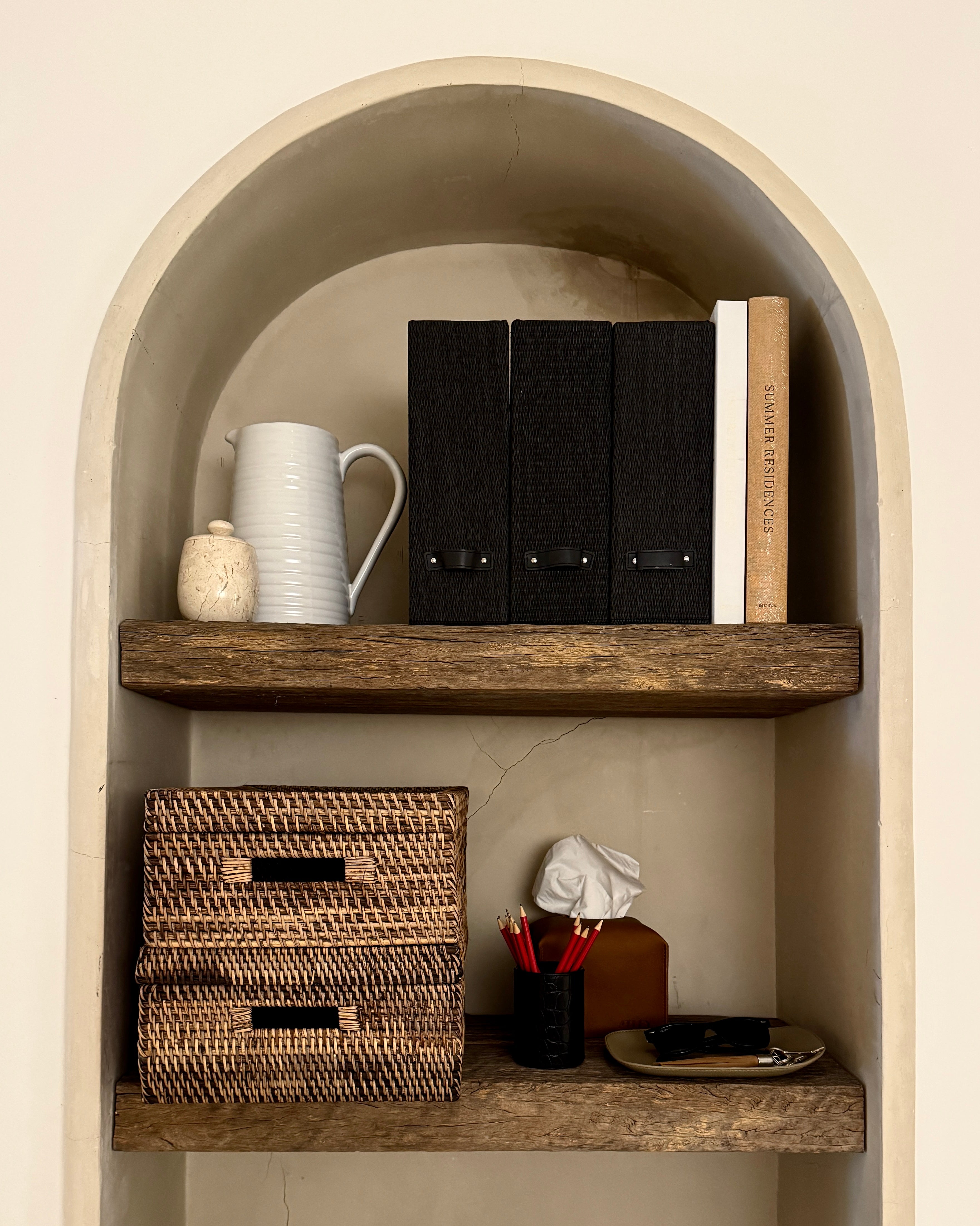 Rattan Rectangular Box, Brown