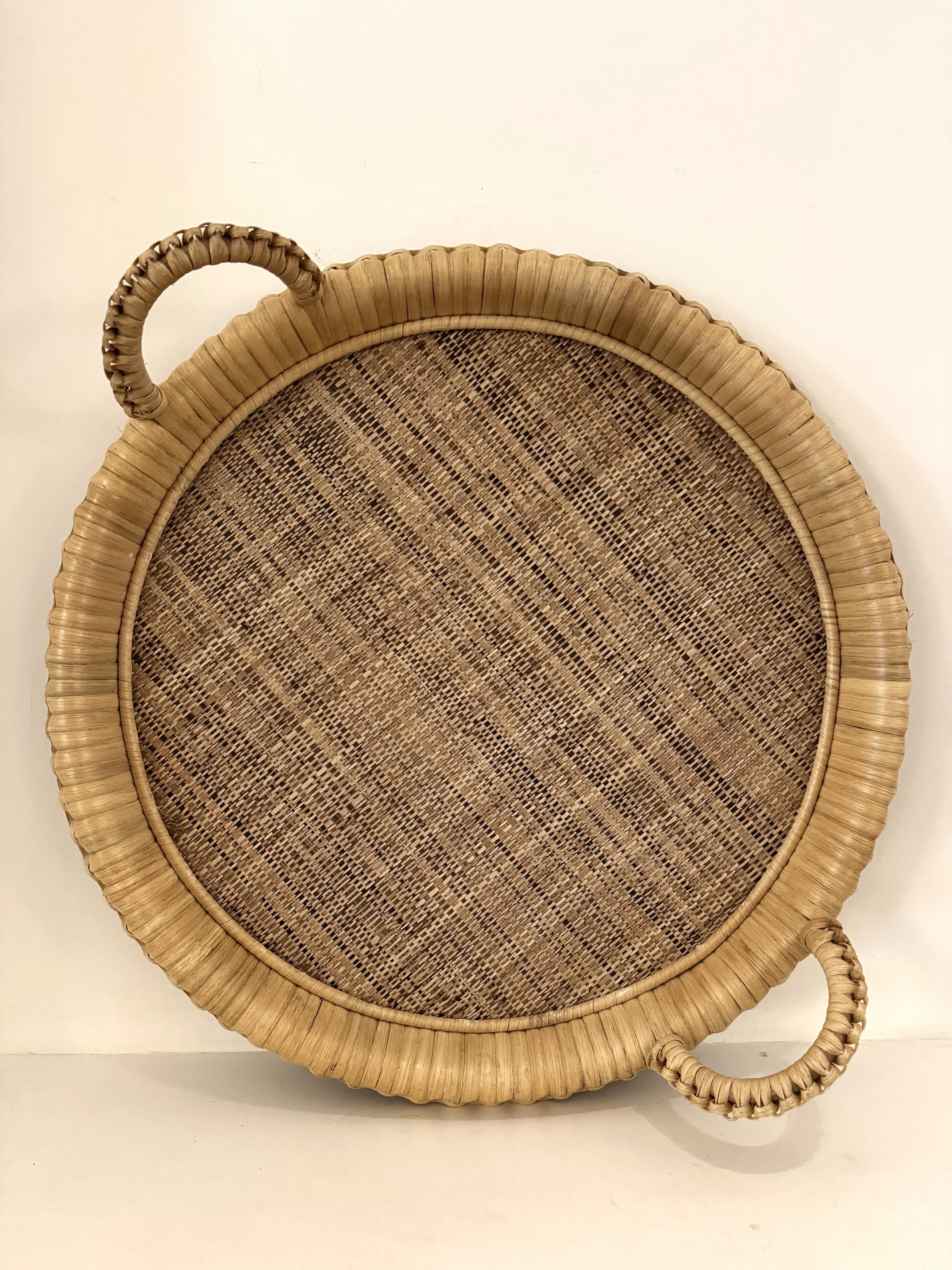 Kenis Round Tray by Palecek
