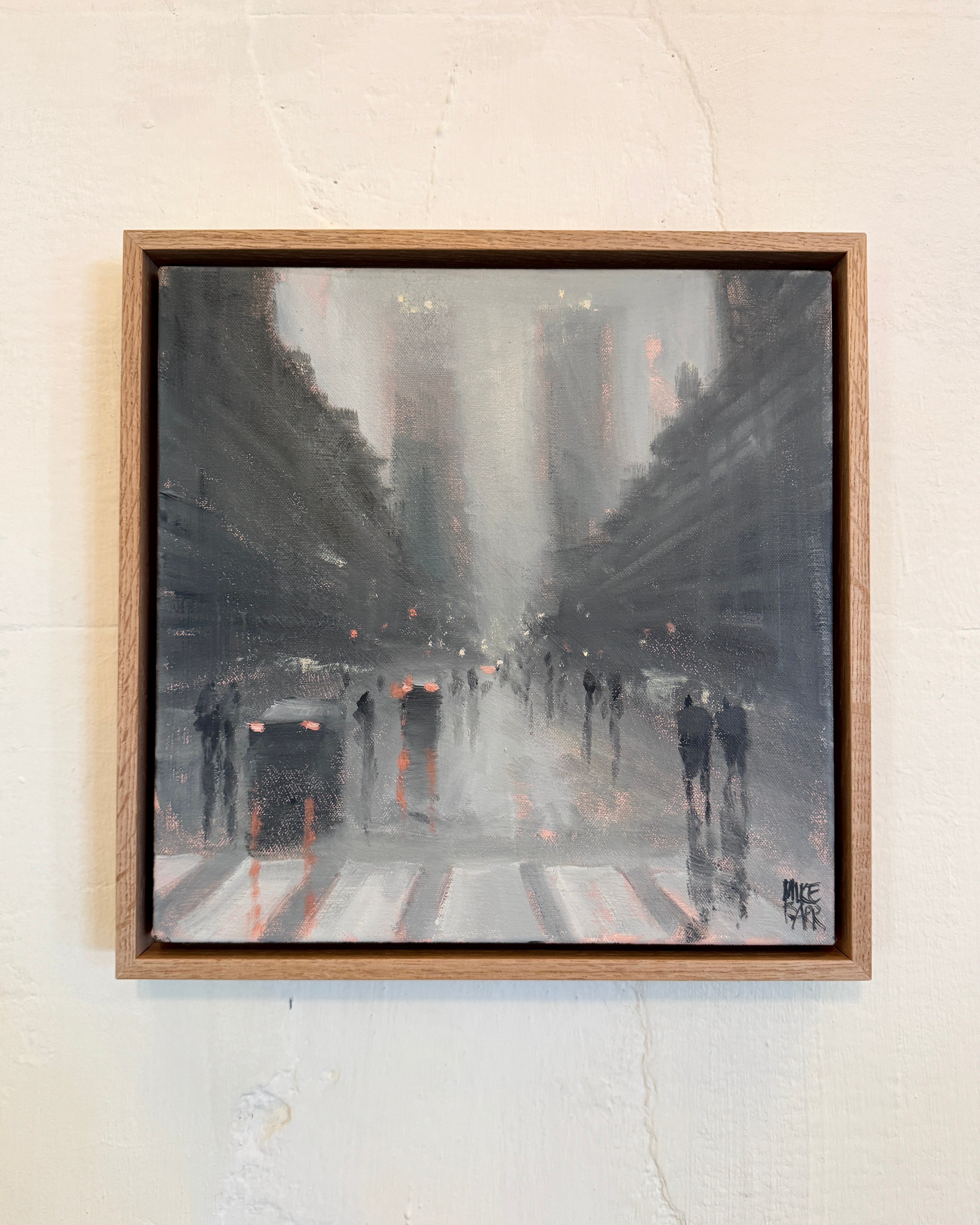 City Rain Cameo by Mike Barr