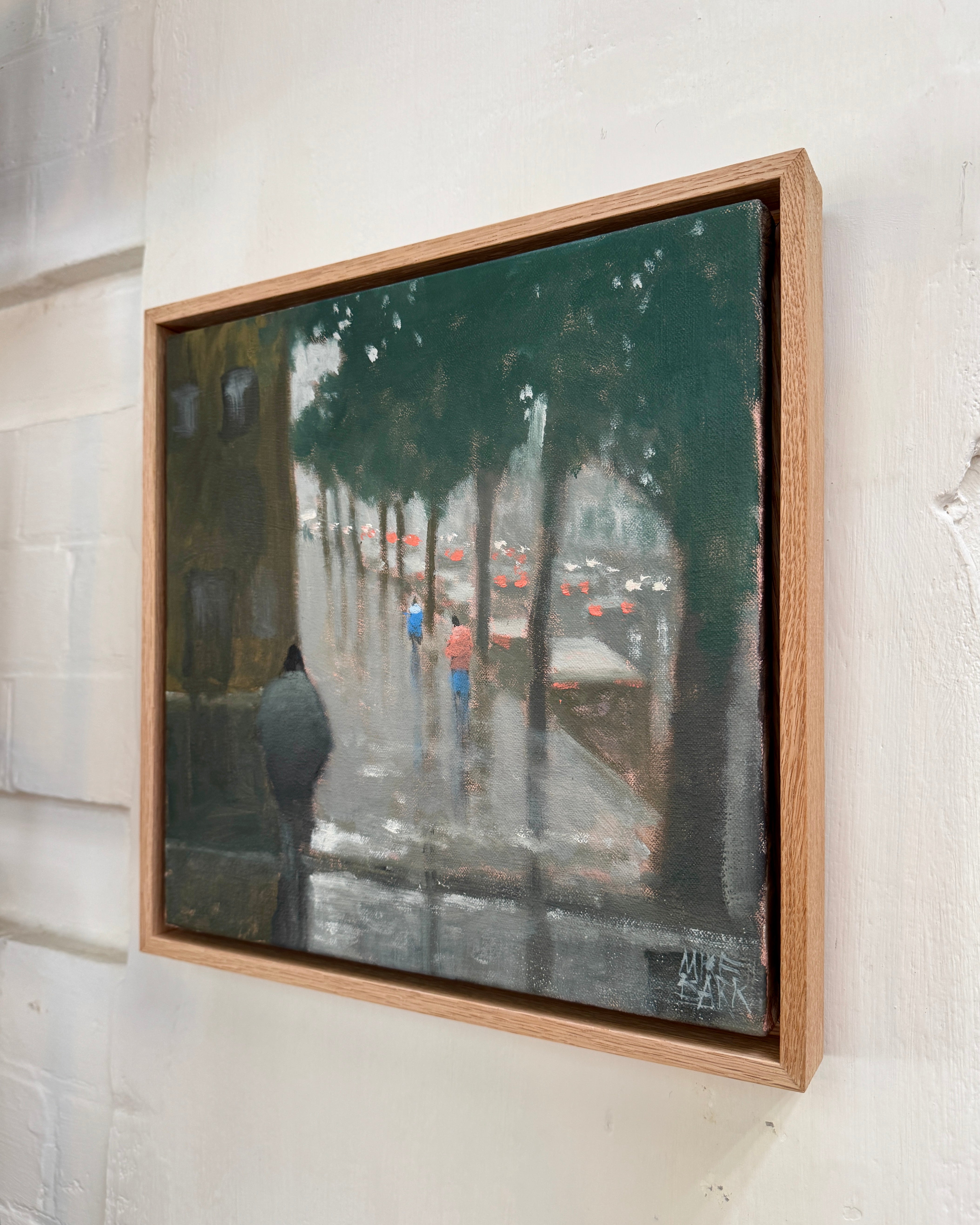 Collins St Rain by Mike Barr