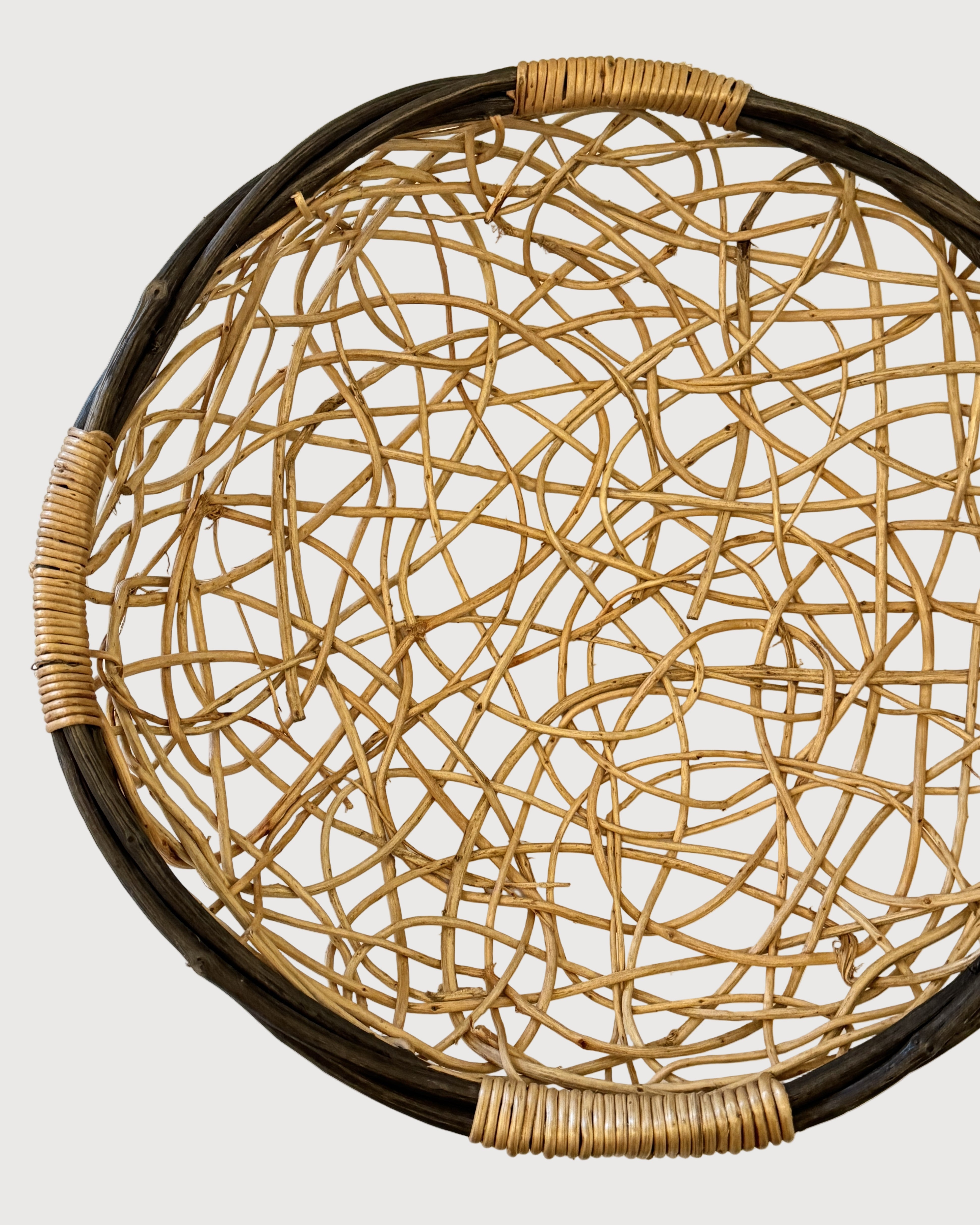 Zambian Cane Basket Open Weave