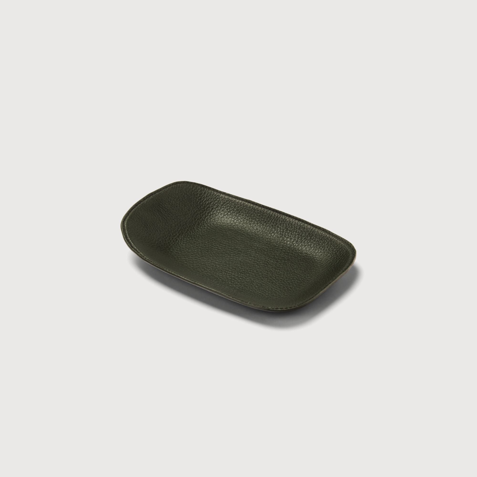 Oxford Leather Valet Tray, Small