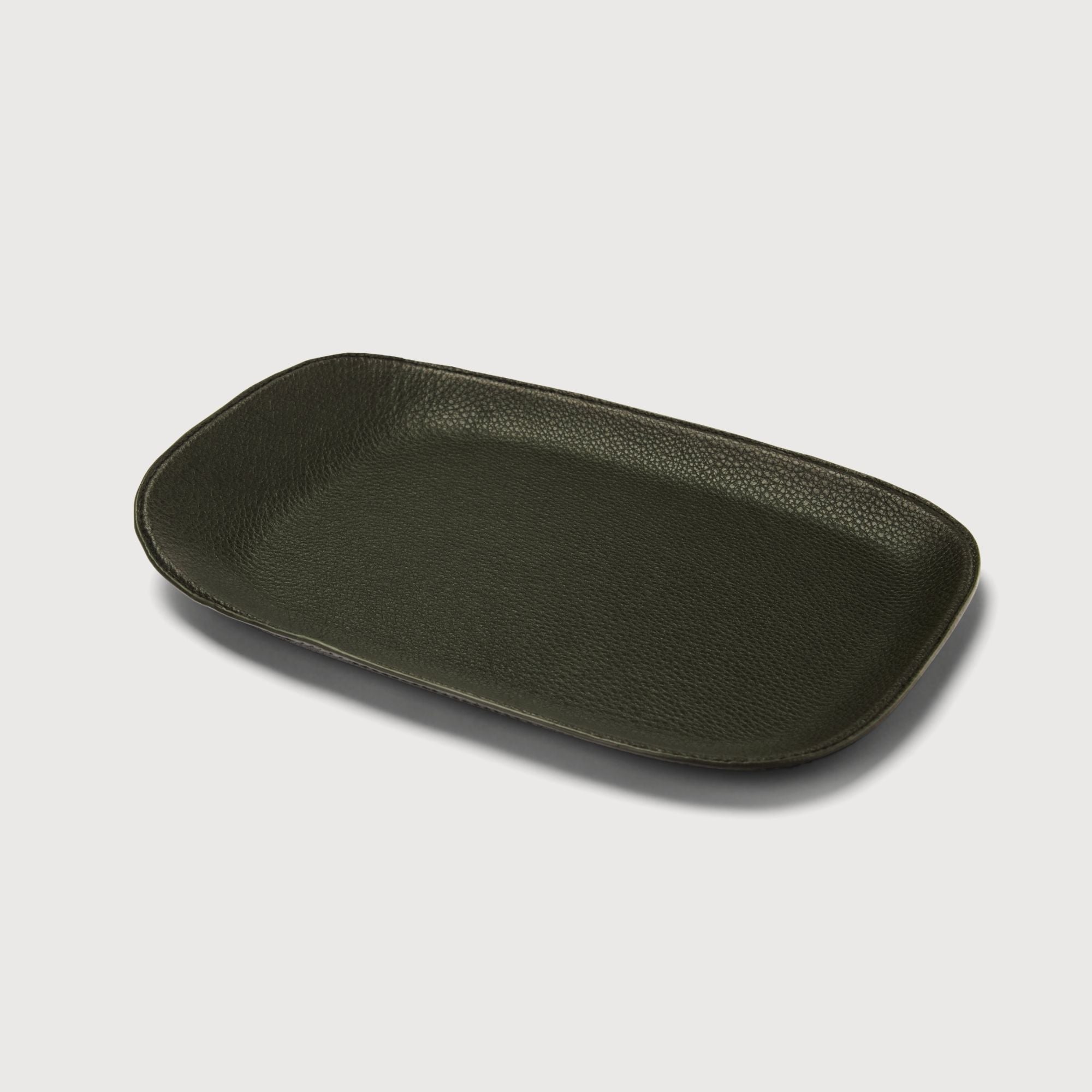 Oxford Leather Valet Tray, Large