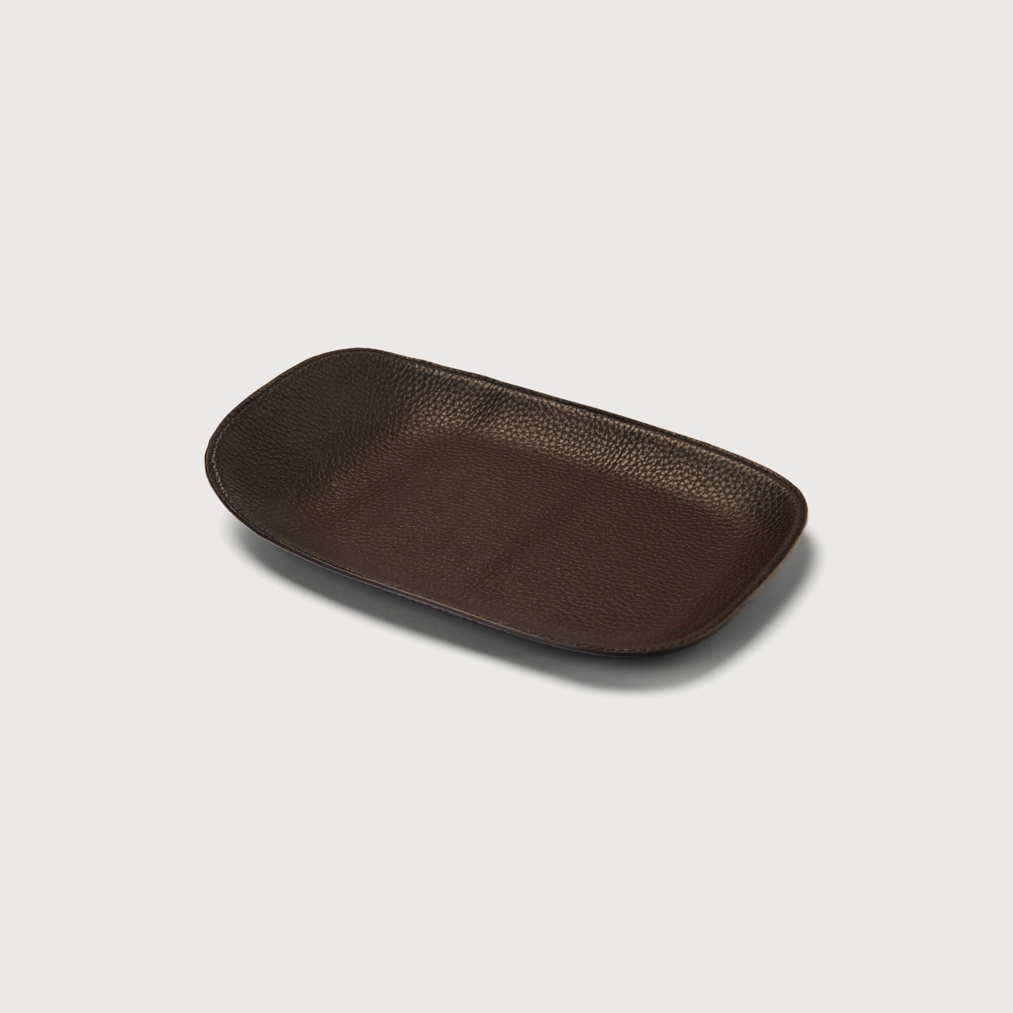 Oxford Leather Valet Tray, Medium