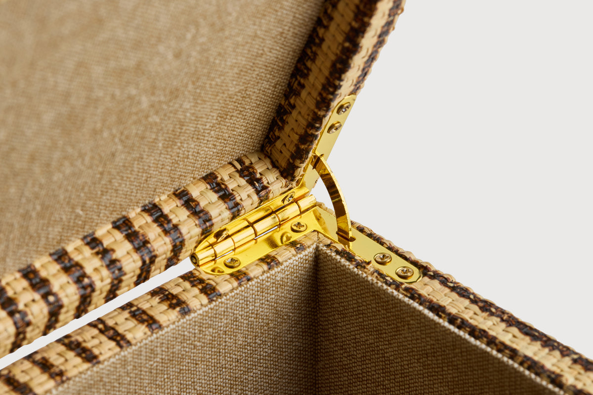 Rory Box décor by KATE NIXON - White Label, rectangular decorative storage box shown on a plain background