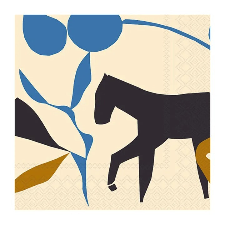 Marimekko Laidun Horse Napkins 20 Pack