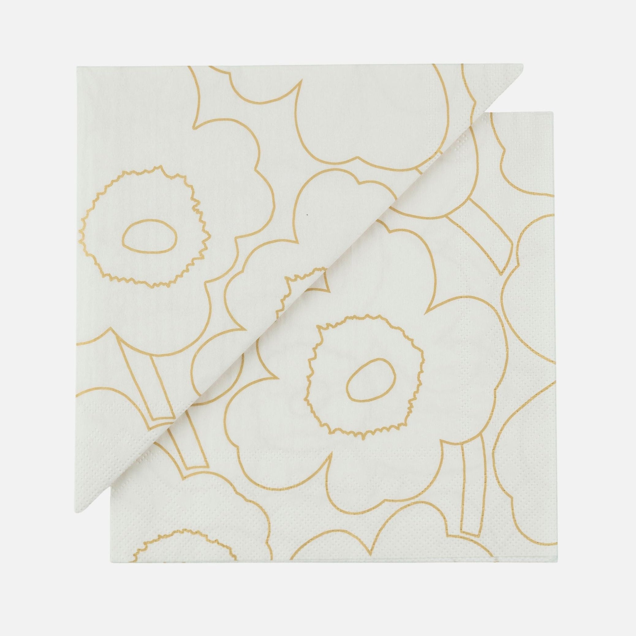 Marimekko Piirto Unikko Cream Napkin 20 Pack