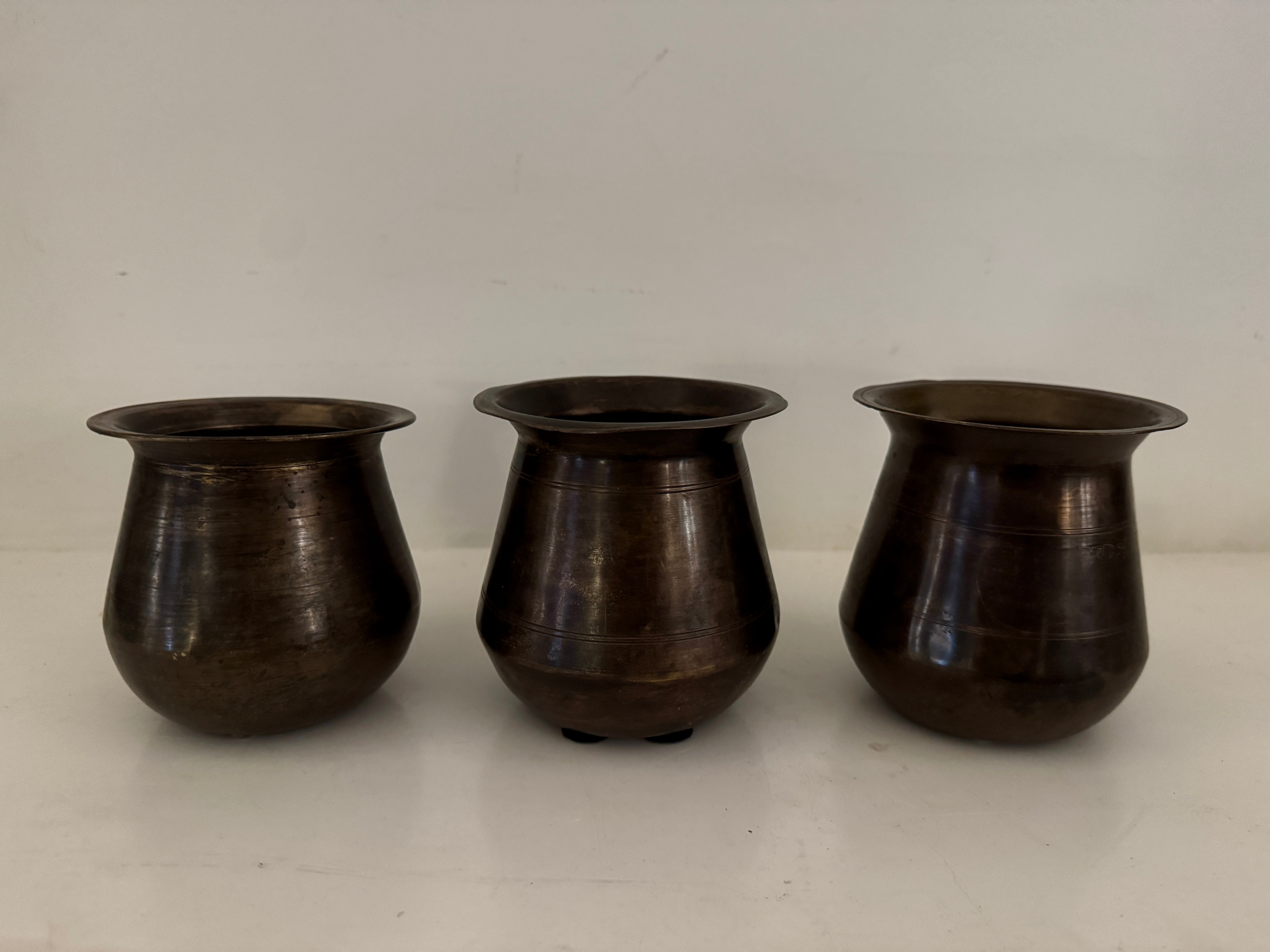 Brass Lota Ø10 x H10cm