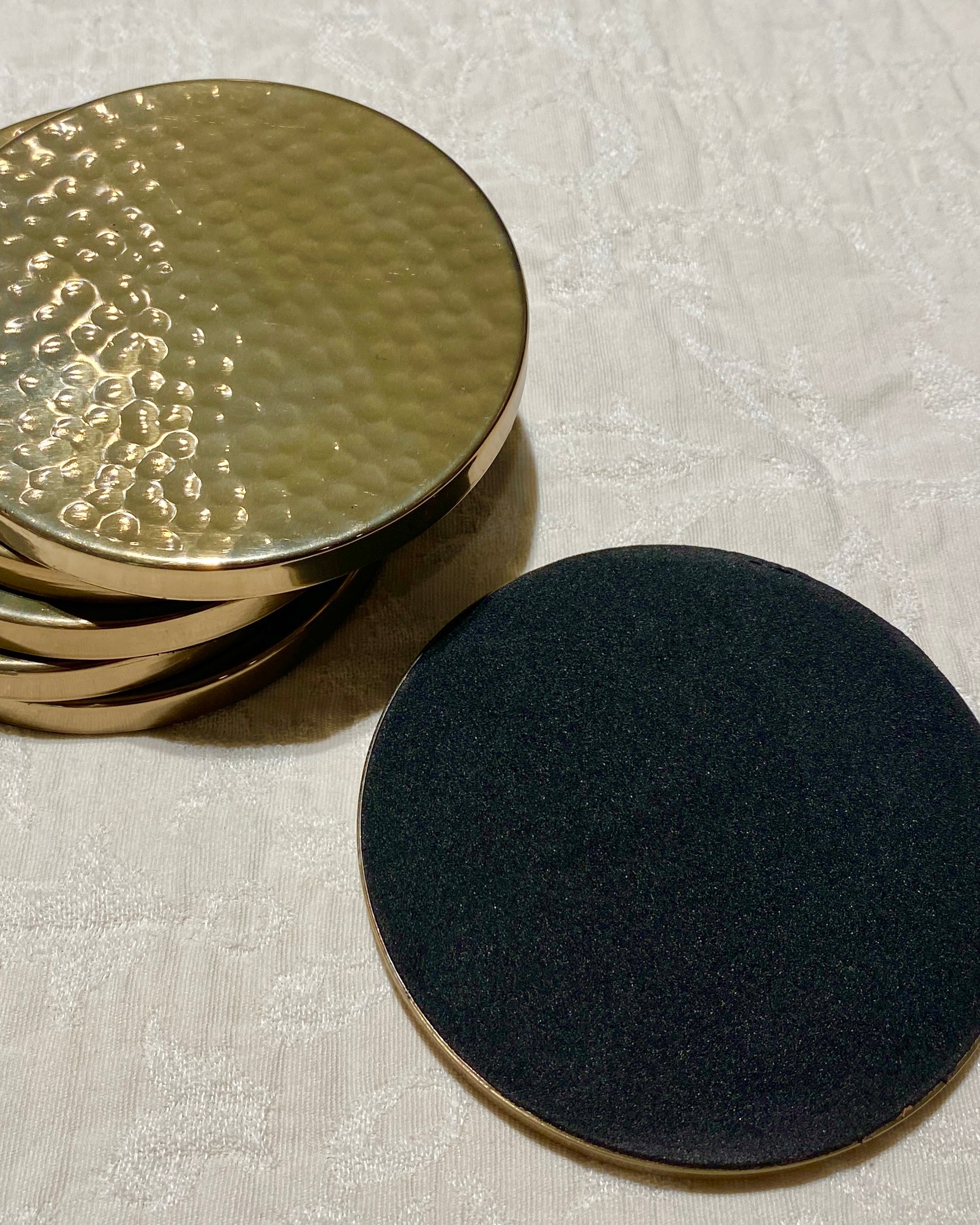 Hammered Coasters, Set of 6