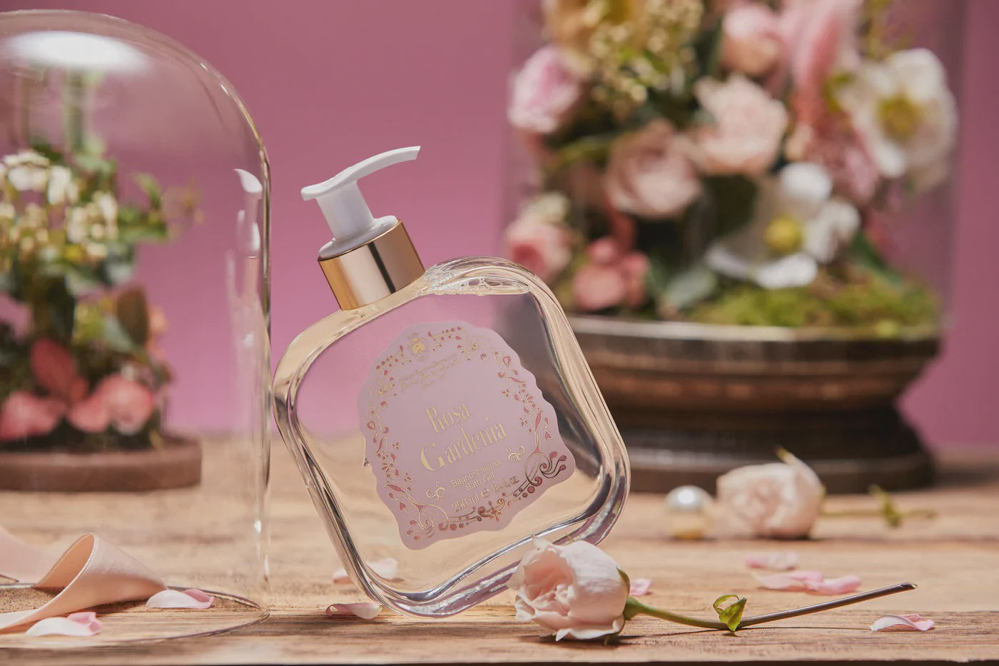 Rosa Gardenia Bath & Shower Gel