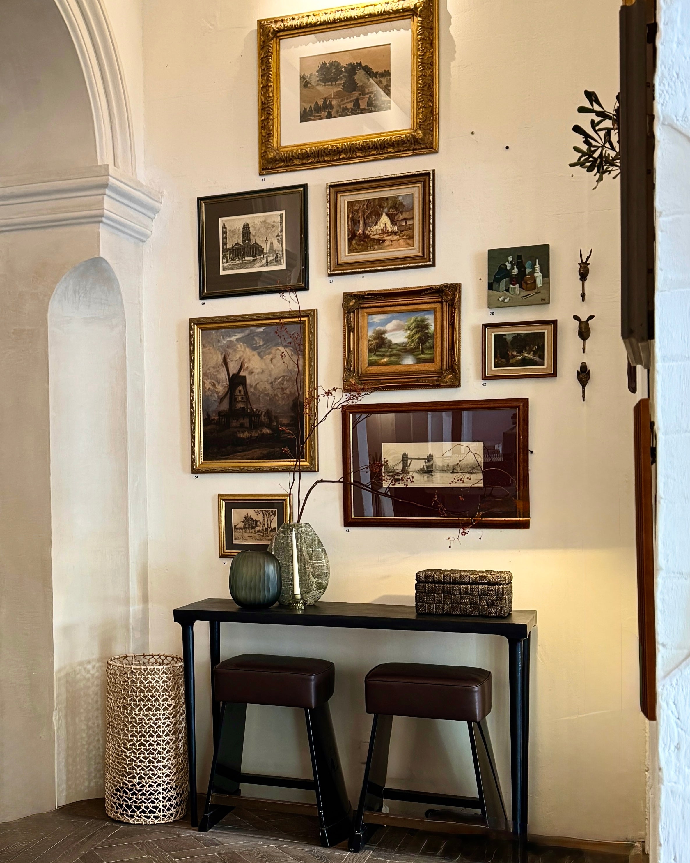 Windmill print in Frame