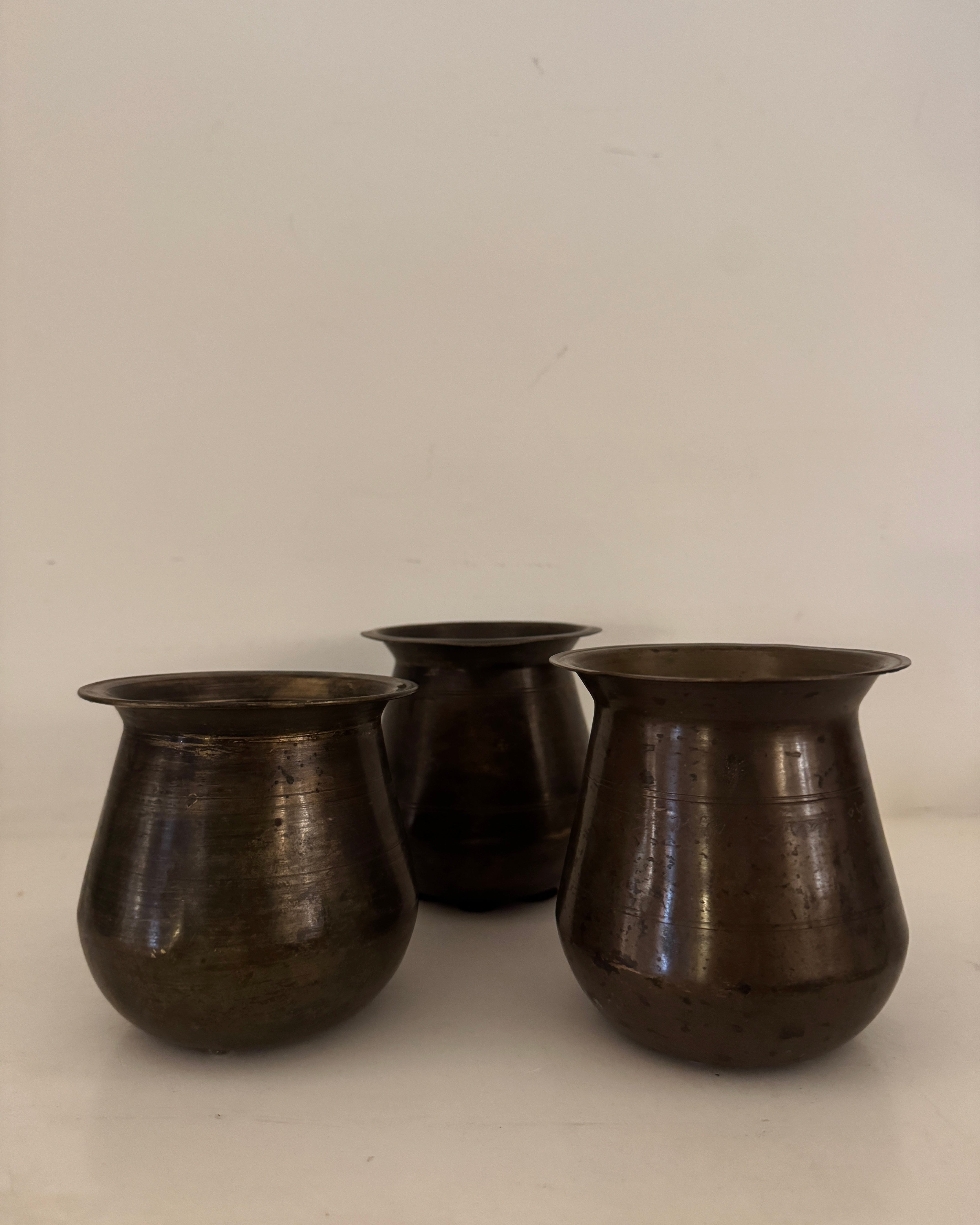 Brass Lota Ø10 x H10cm