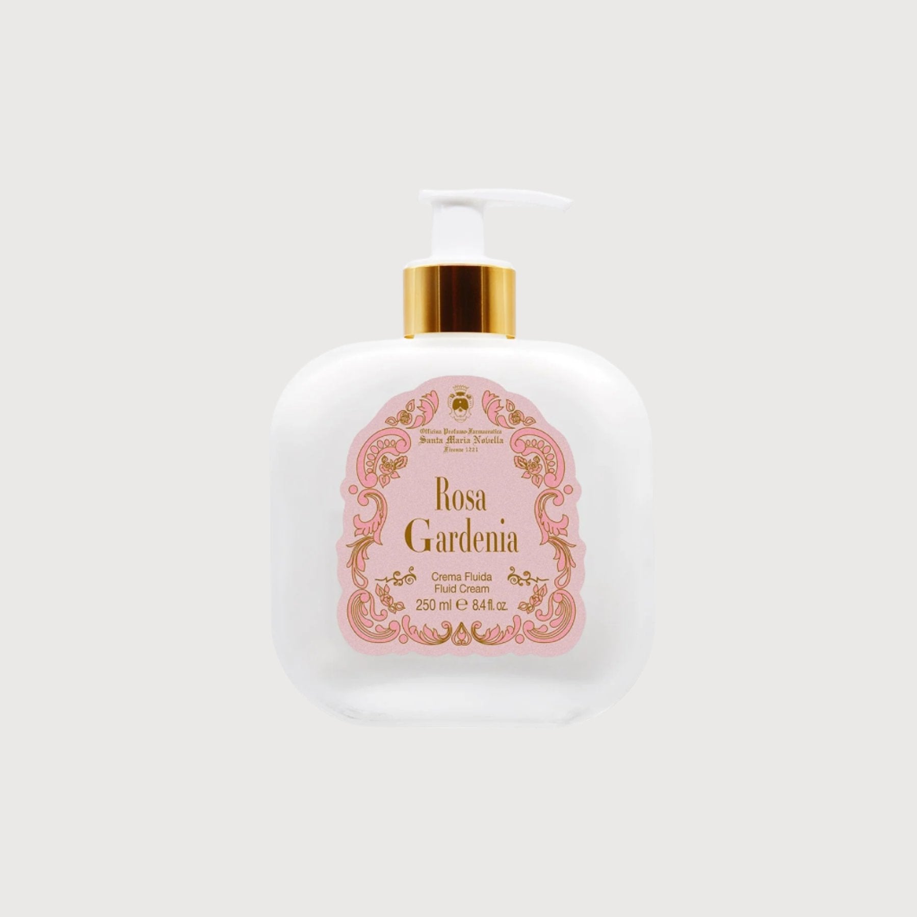 Rosa Gardenia Fluid Body Cream, 250ml