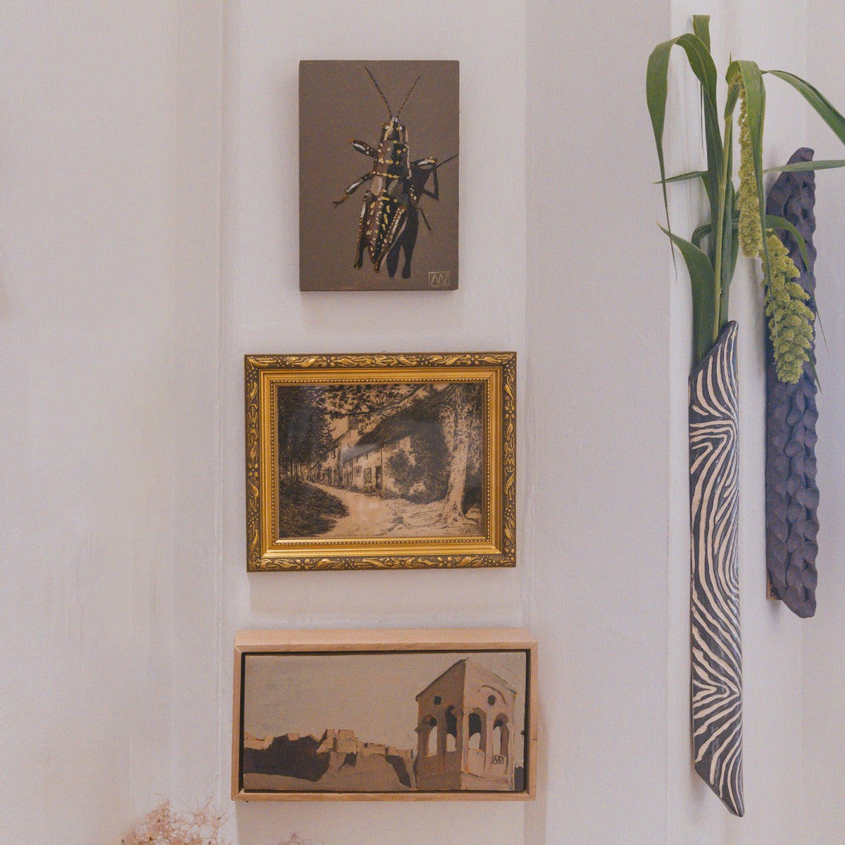 Larapinta Grasshopper by Andrea Wilson