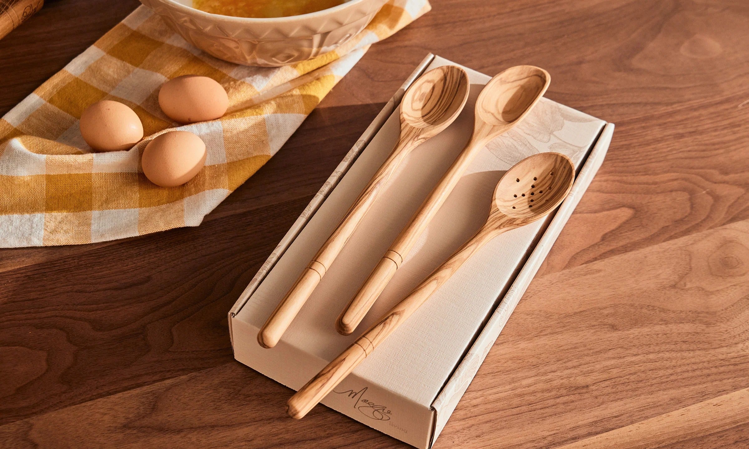 Maggie Beer Living Wooden Spoons Set of 3