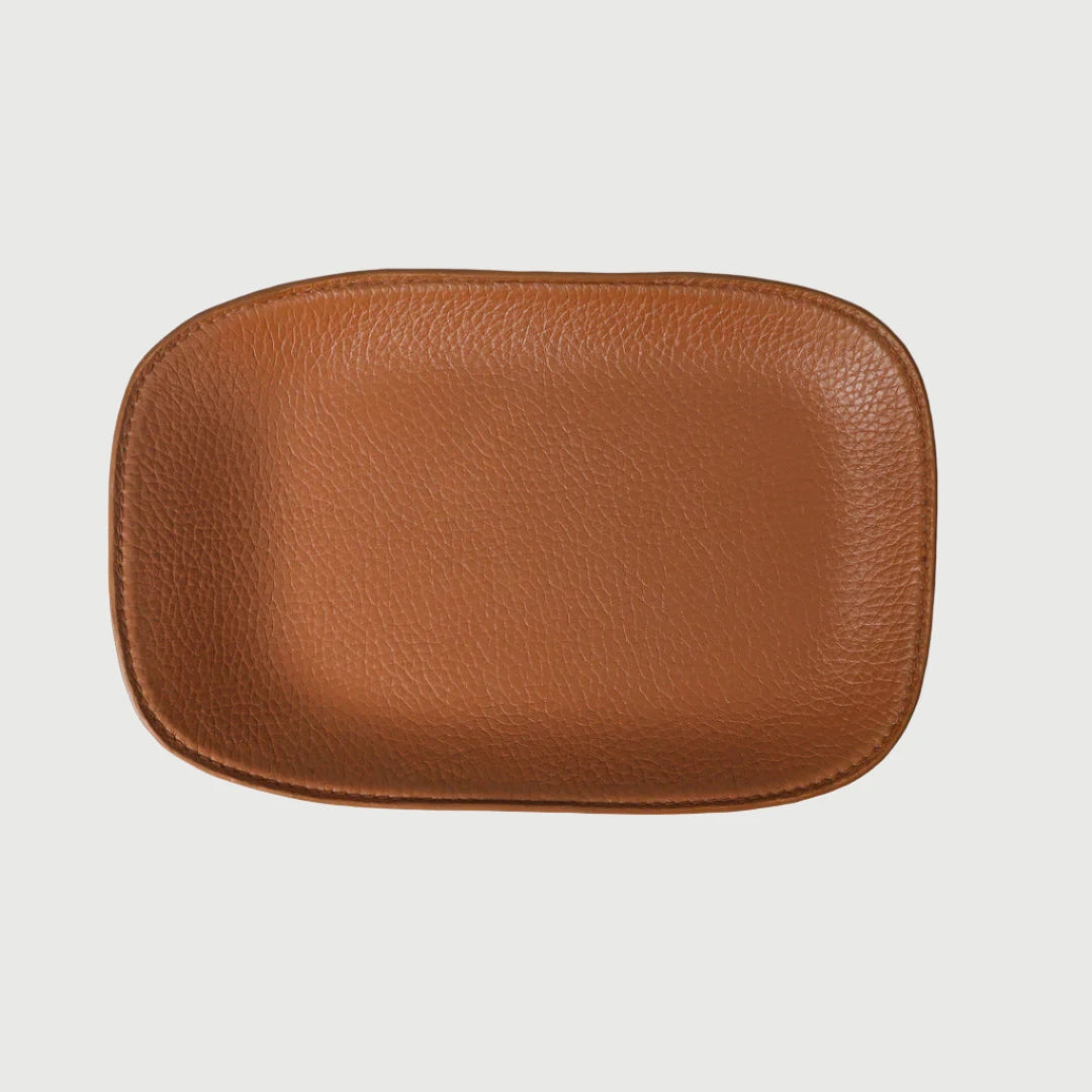 Leather Valet Tray, Medium