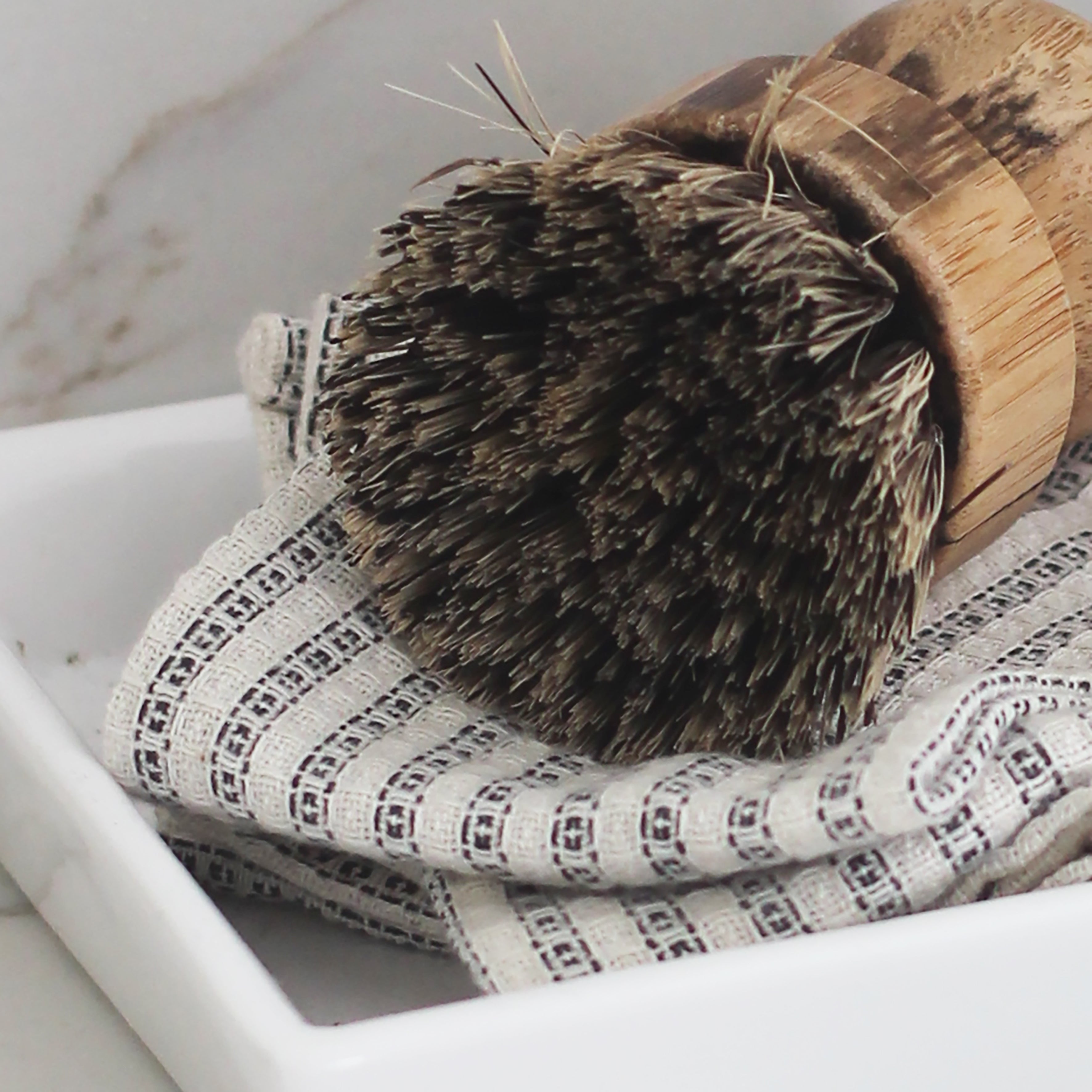 Manor Stripe Waffle Dish Cloths Set of 3