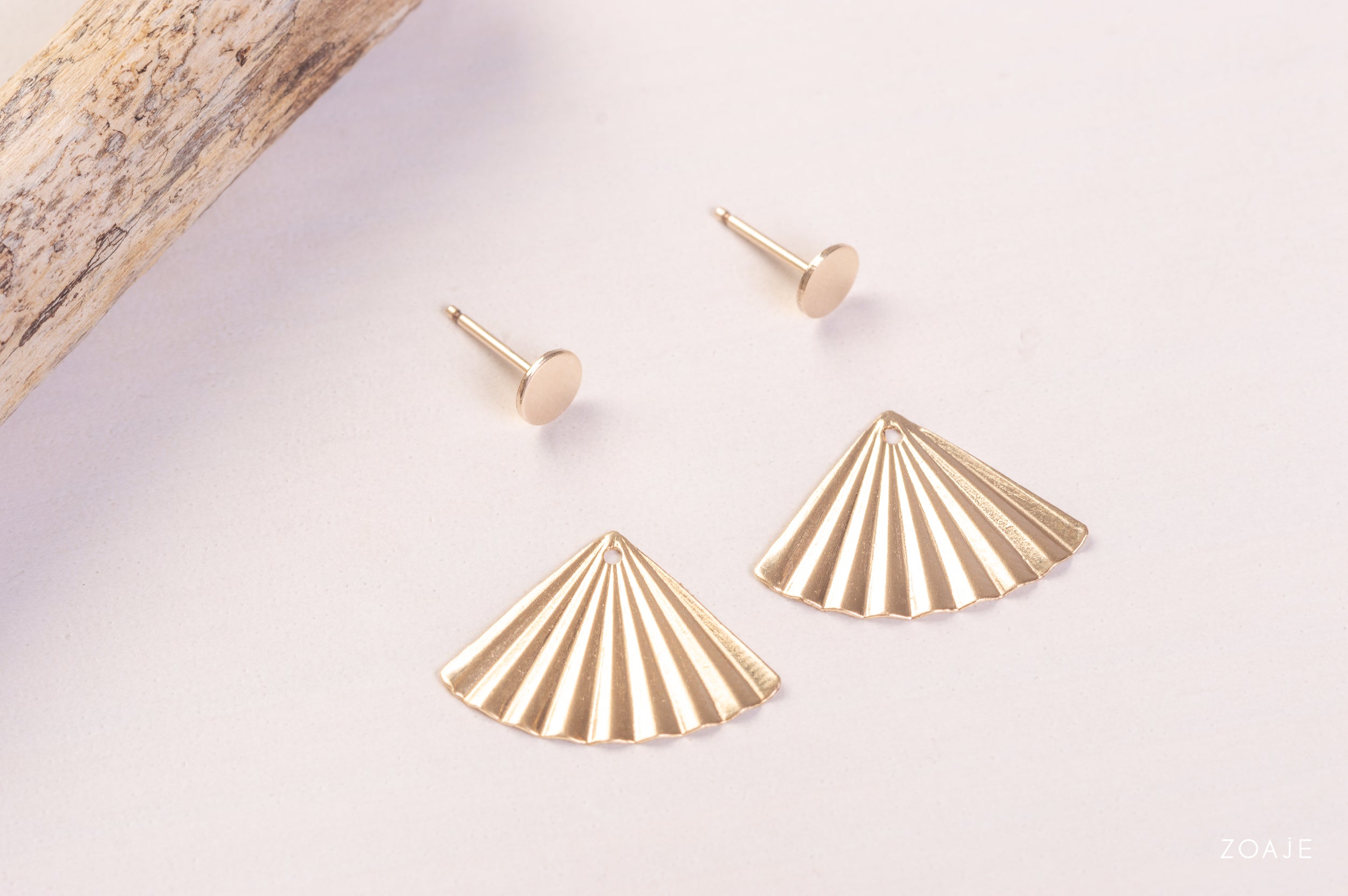 China Earrings - Round