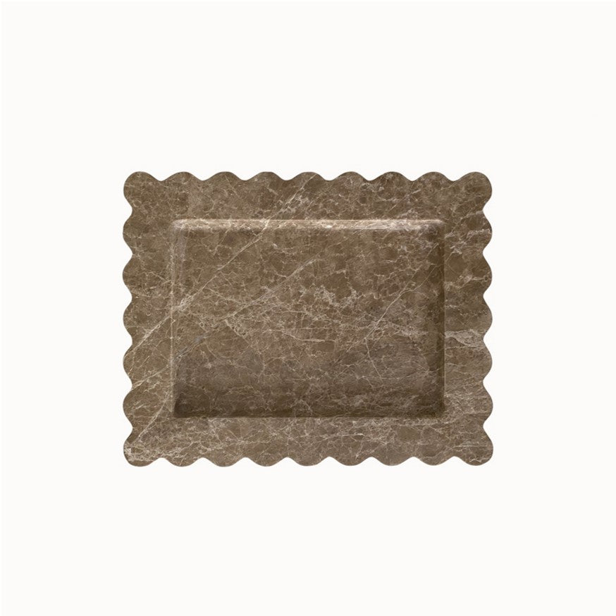 Chantilly Scalloped Tray Medium