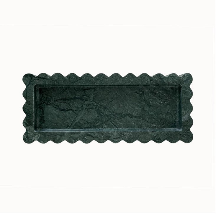 Chantilly Scalloped Tray Slender