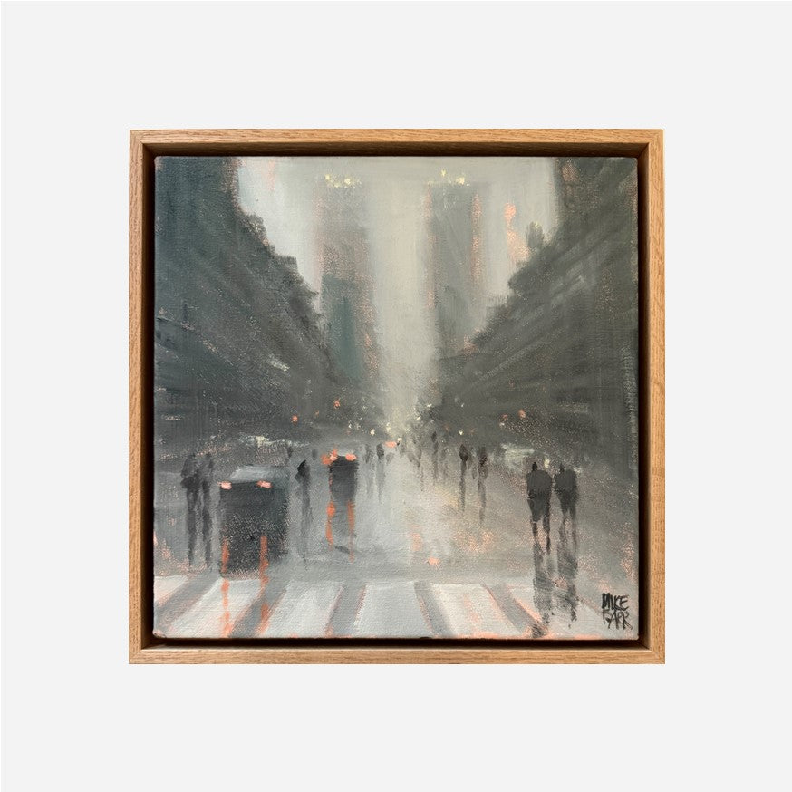 City Rain Cameo by Mike Barr