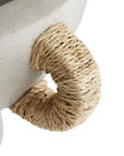 Clyde Centrepiece, Fossil Gray & Natural Rope