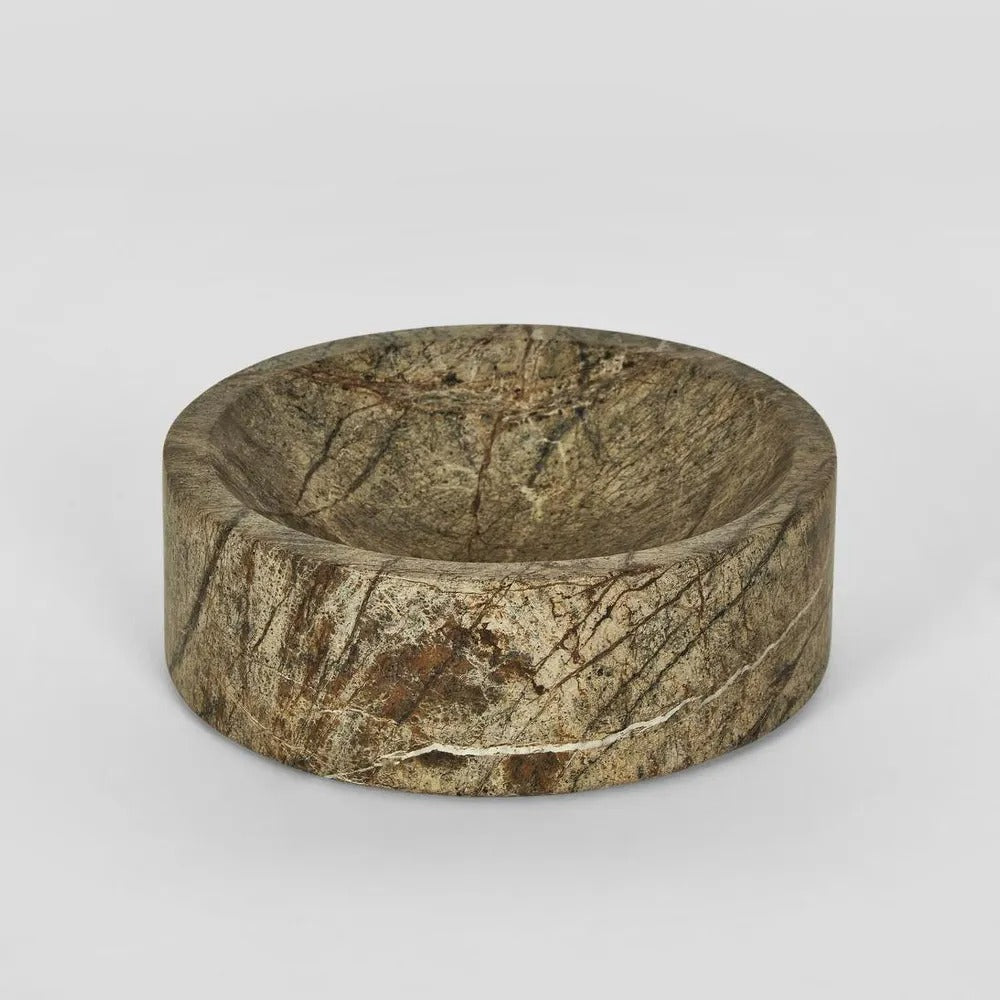 Solange Marble Bowl Rainforest Brown