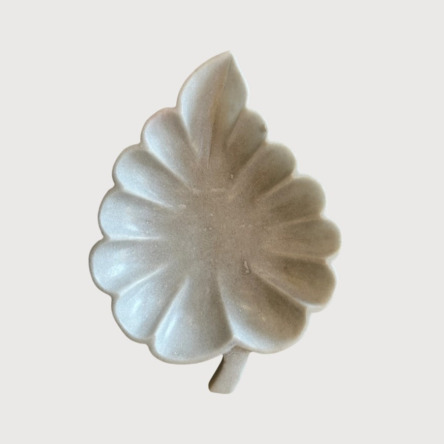 Marble Floating Leaf Dish