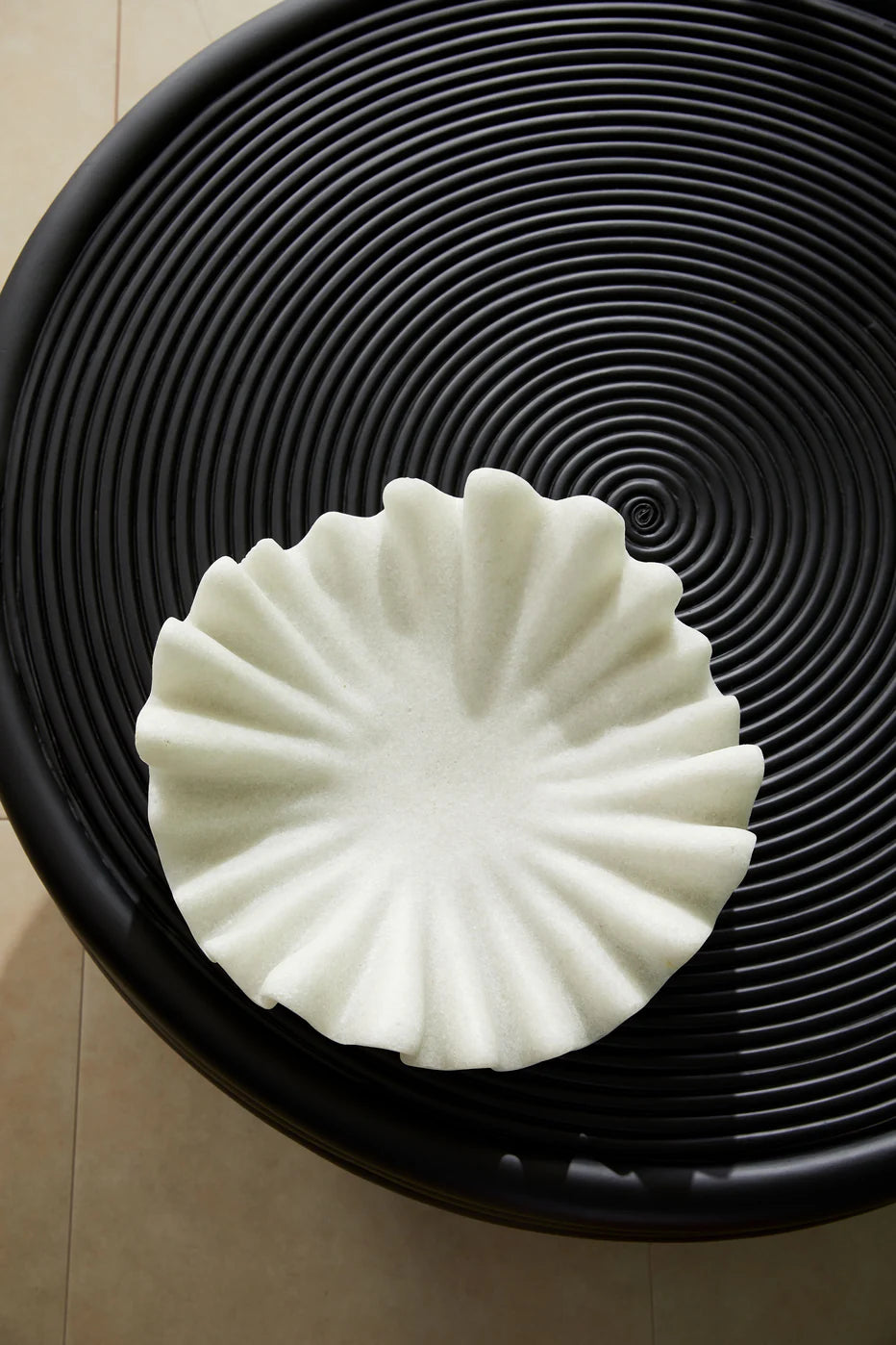 Flora Centrepiece, White Ricestone