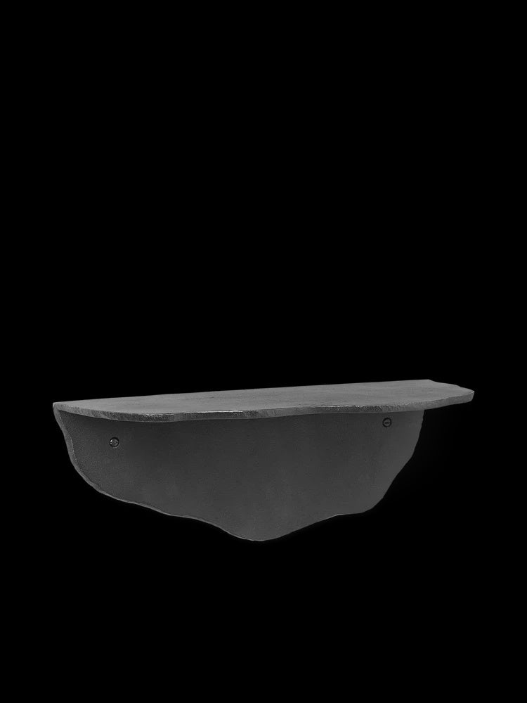 Fracture Shelf in Blackened Aluminium