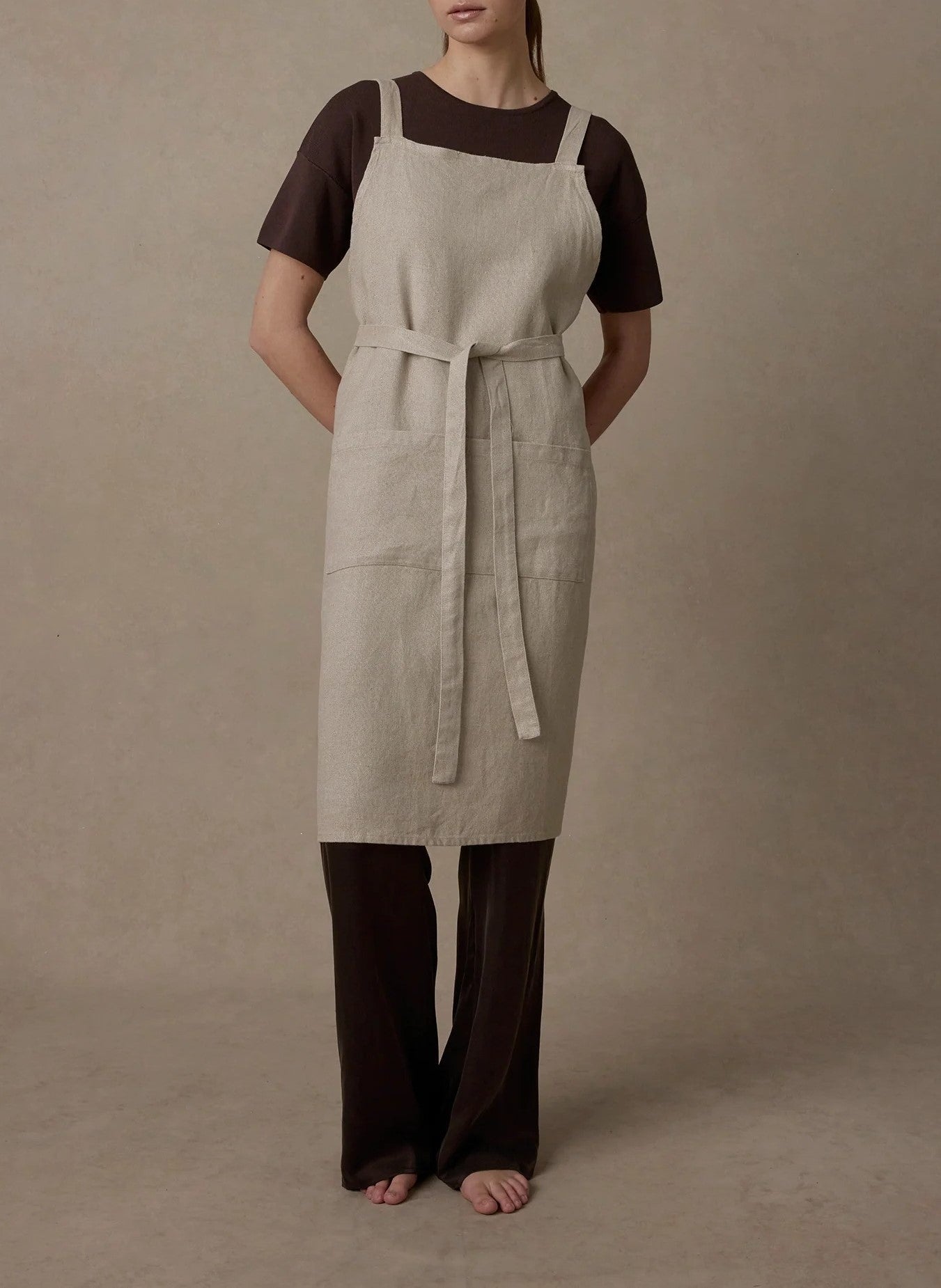 Jude Line Apron - Natural