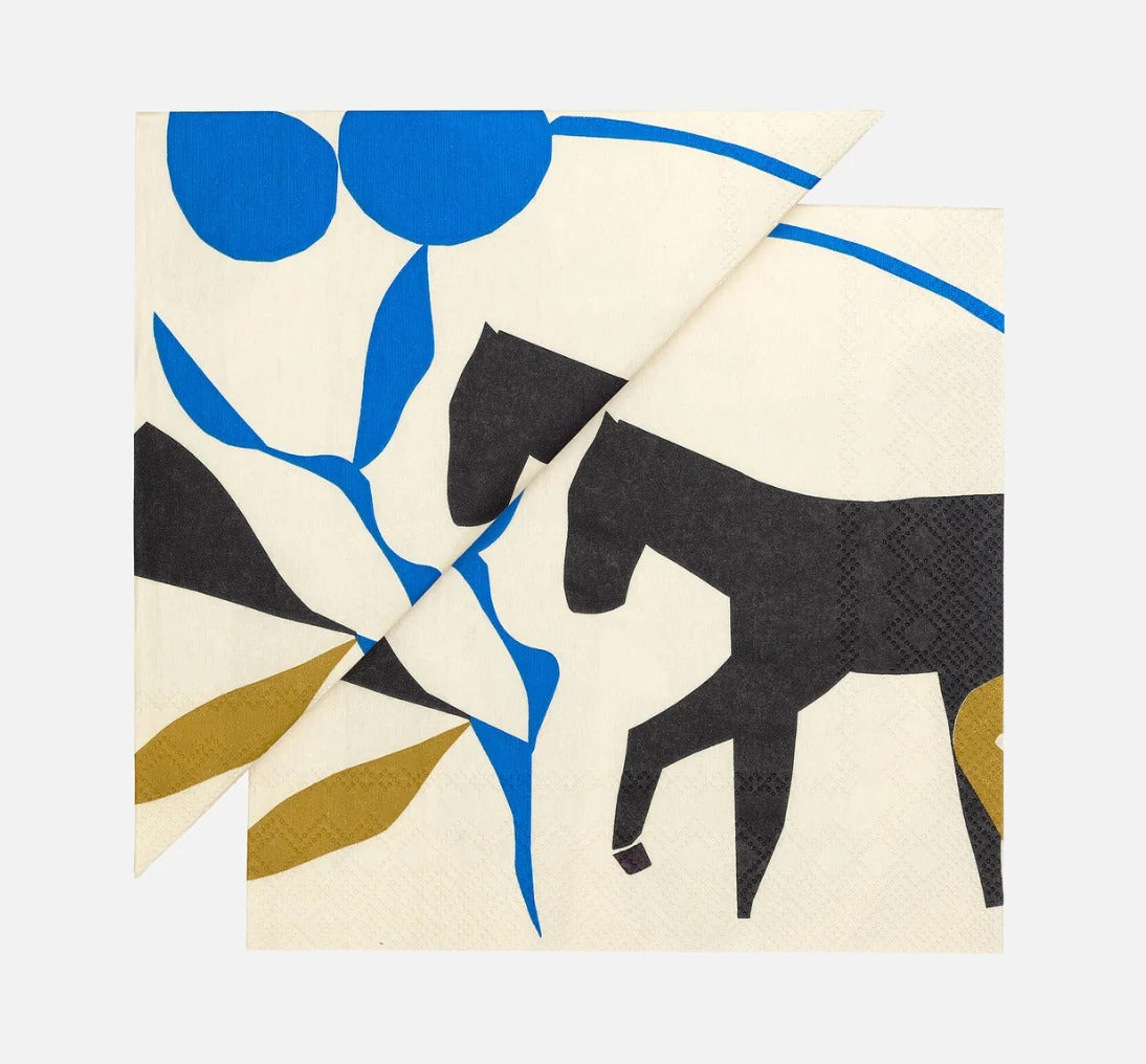 Marimekko Laidun Horse Napkins 20 Pack