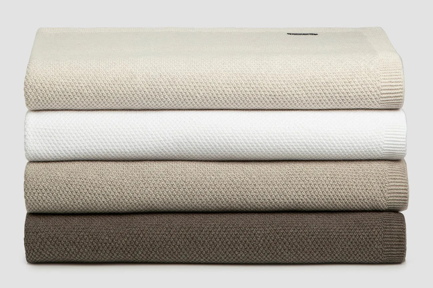 Pure Cotton Throw - Moss Stitch