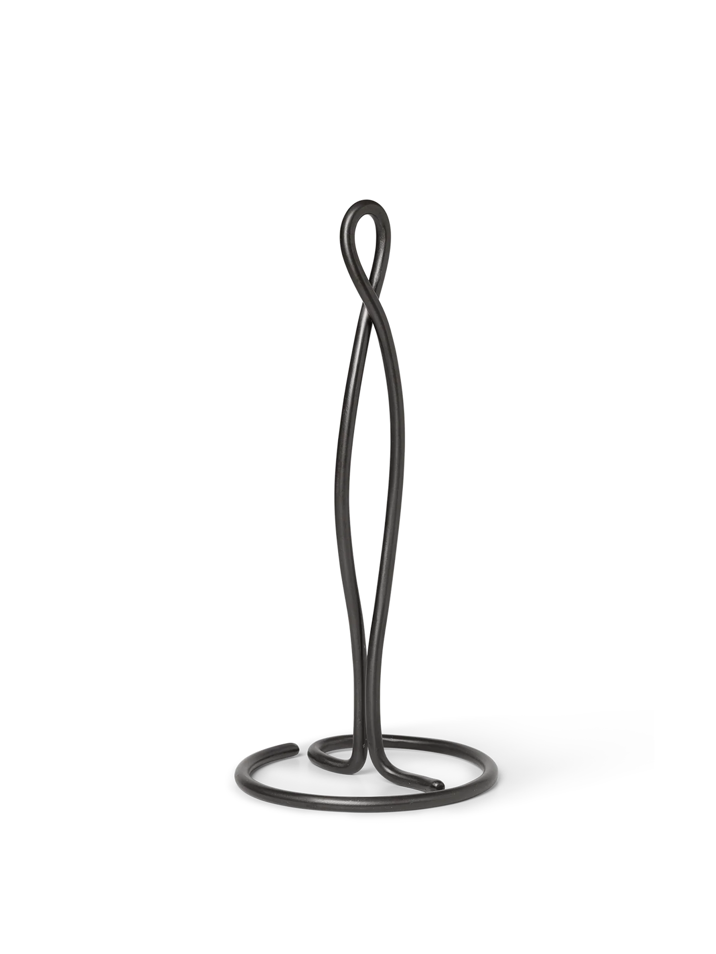 Curvature Paper Towel Holder Black Brass