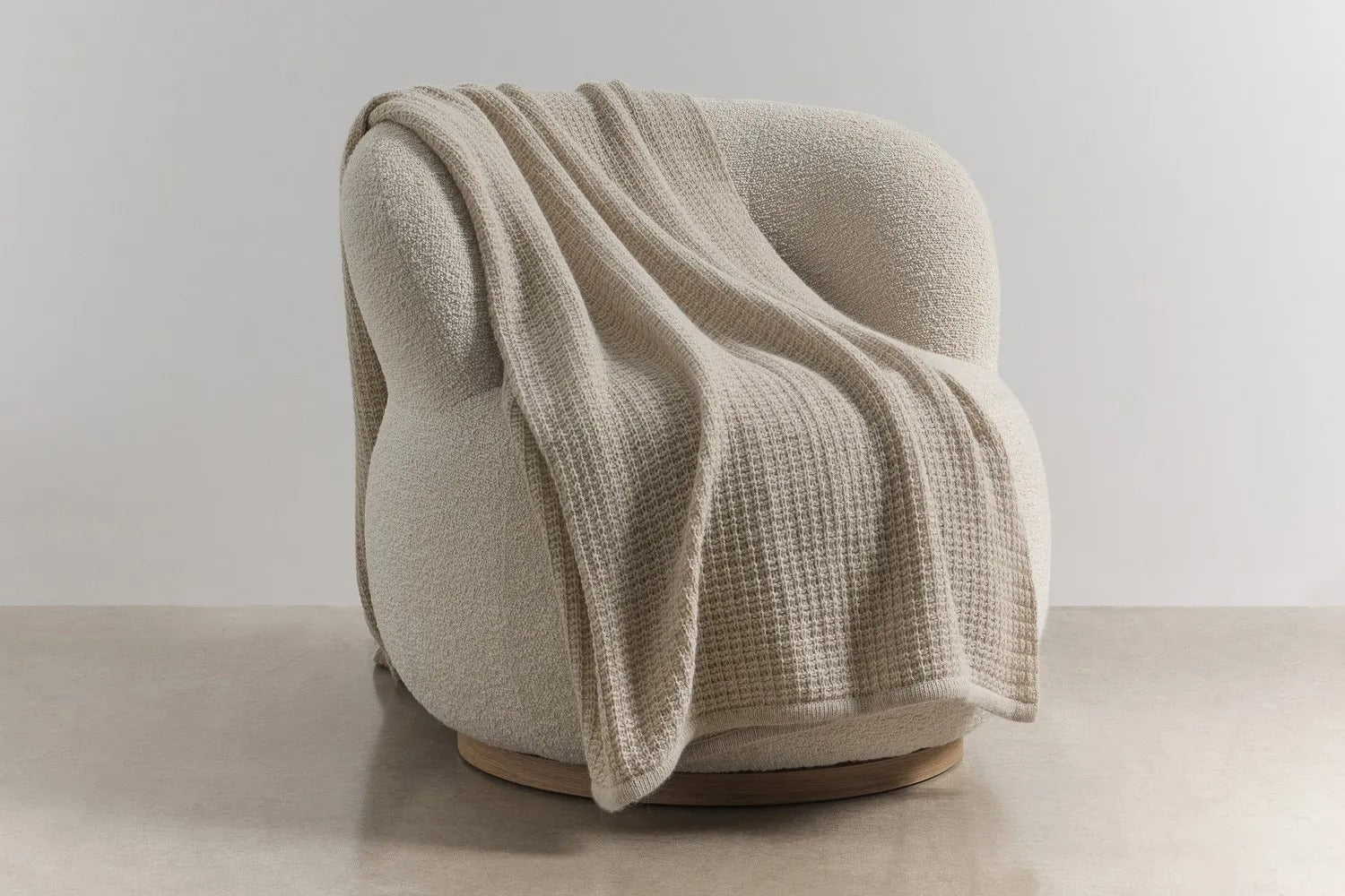 Angora & Merino Wool Throw - Chunky Box