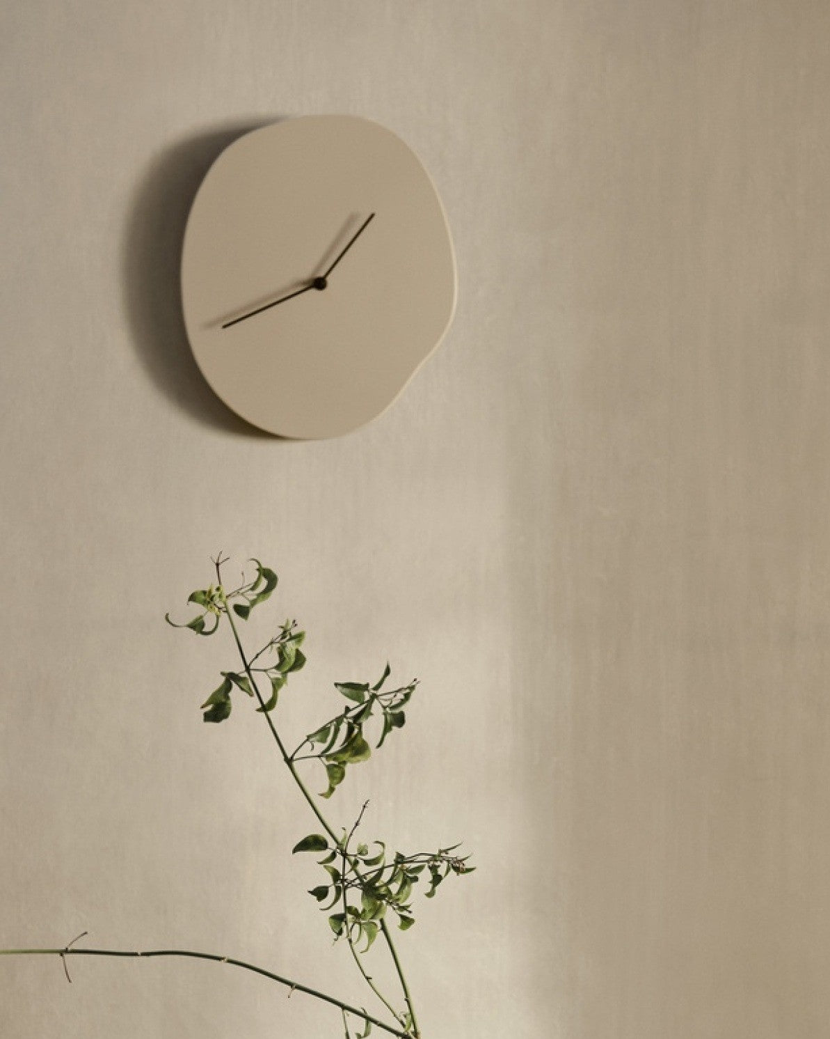 Melt Wall Clock, Cashmere