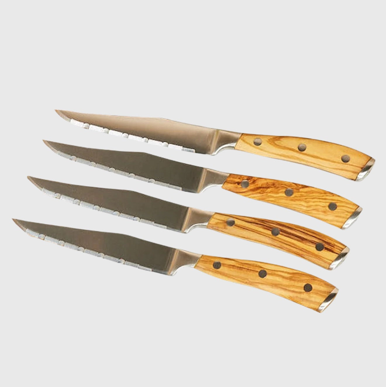 Maggie Beer Living Olive Wood Steak Knives Set of 4