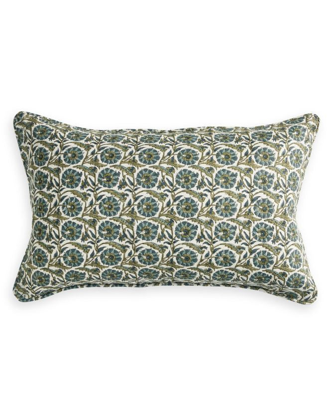 Istanbul Slate Linen Cushion 35x55cm