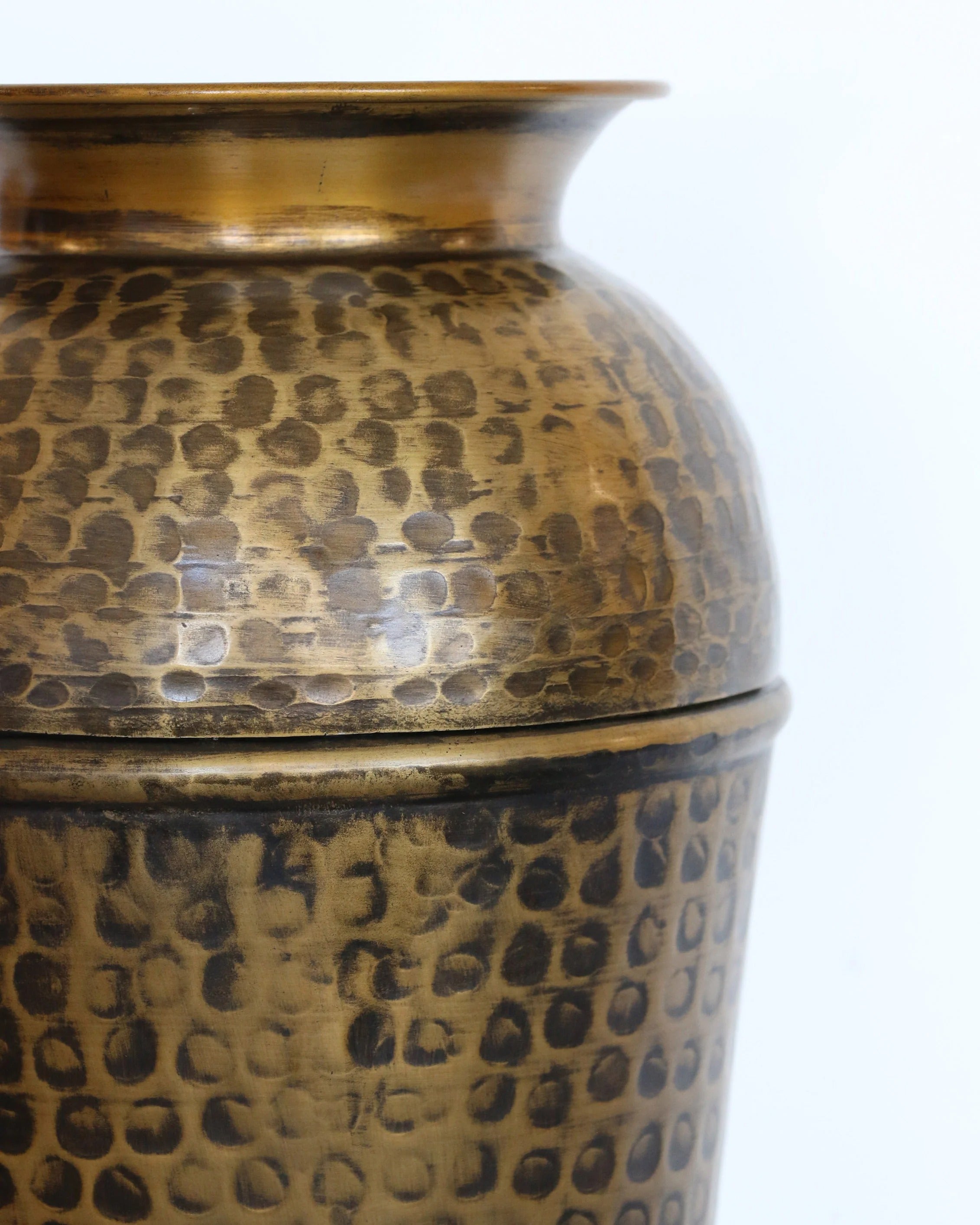 Calypso Urn Dark Brass Tall