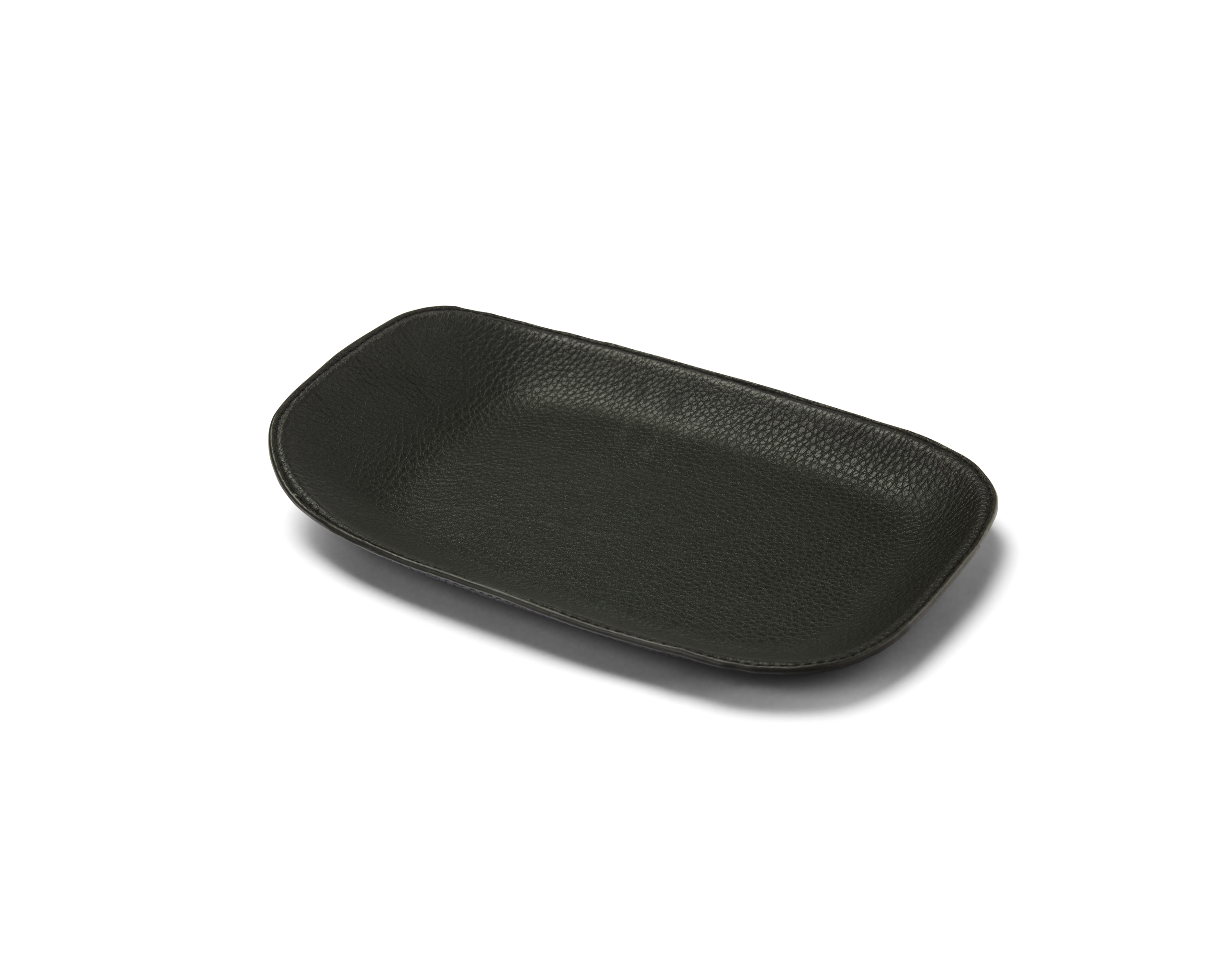 Oxford Leather Valet Tray, Medium