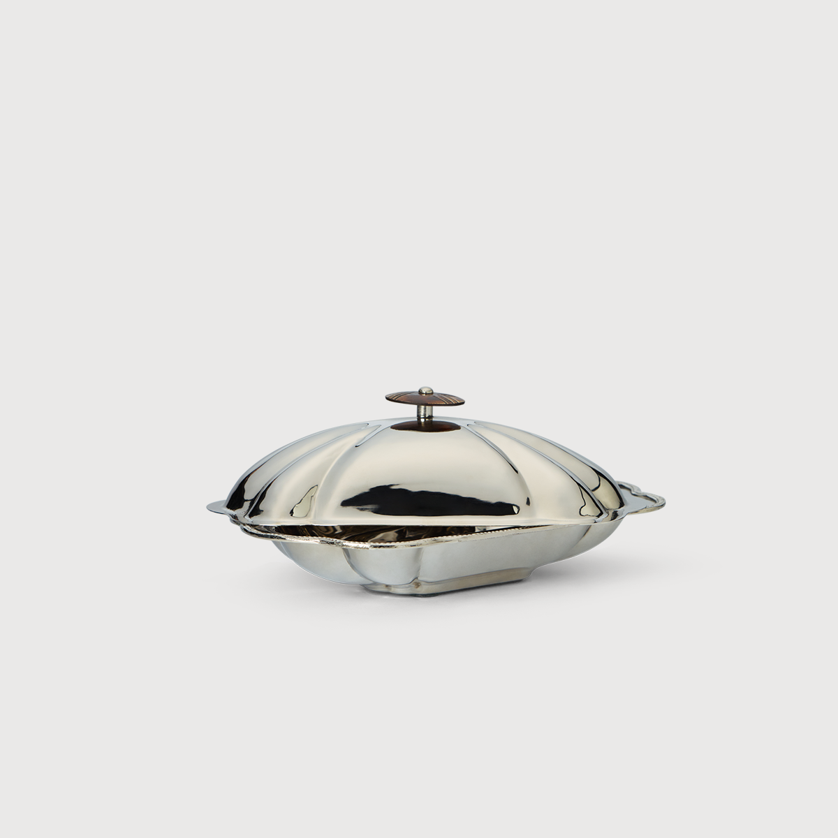 KATE NIXON HOME Sheffield dish bowl in a sculptural design, shown from above