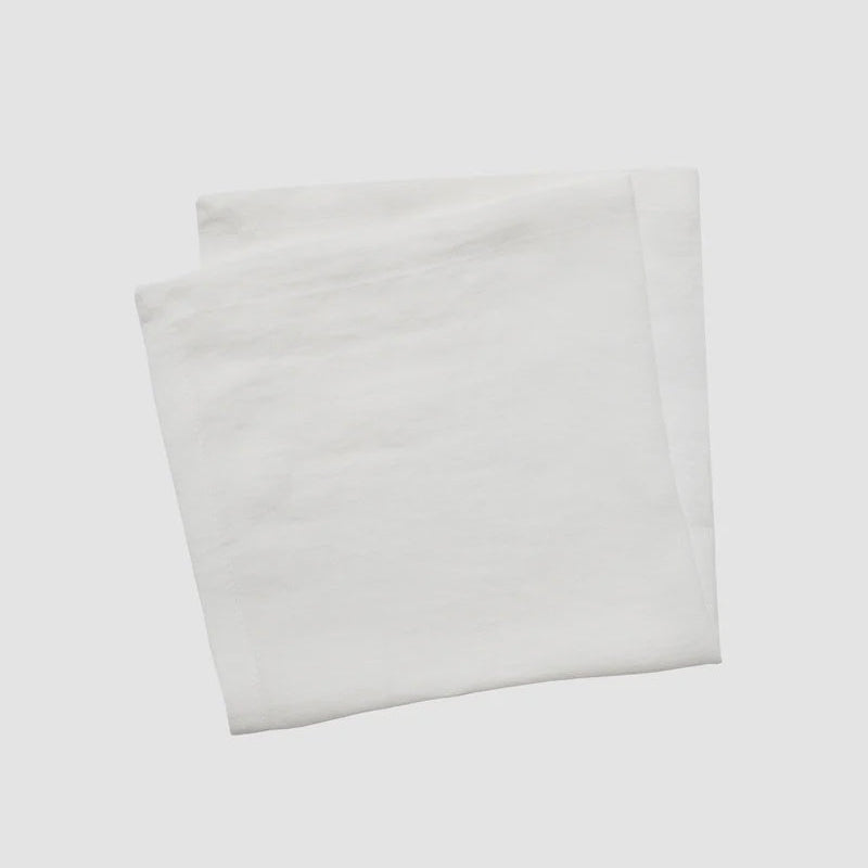 Moss White Napkin 50x50cm Set of 4