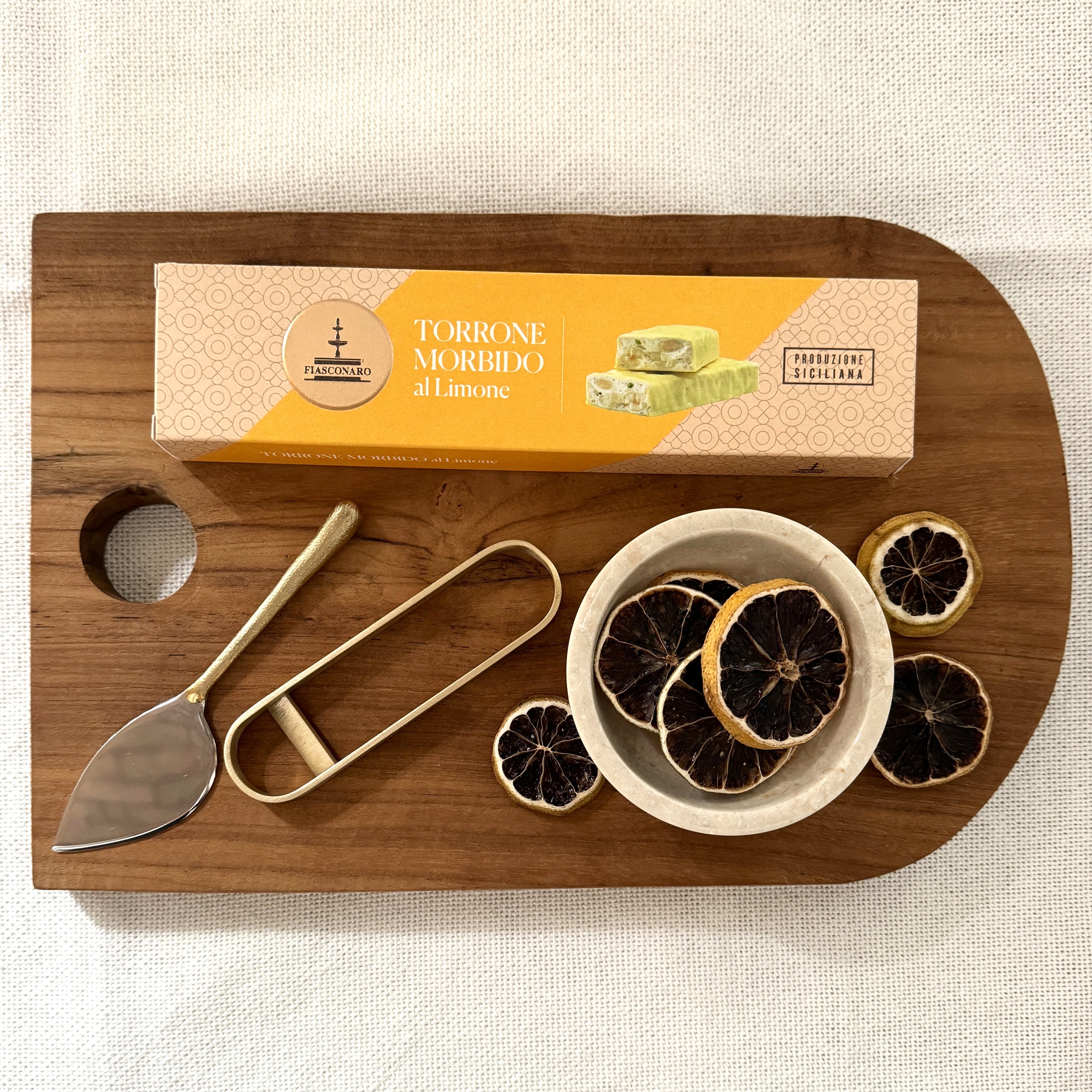 Fiasconaro Torrone Morbido (Soft) 150g, Lemon