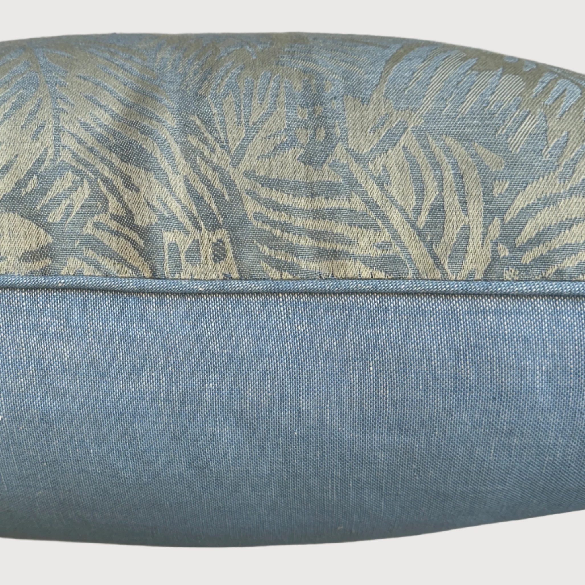 Gauguin Cushion Soft Blue & Green