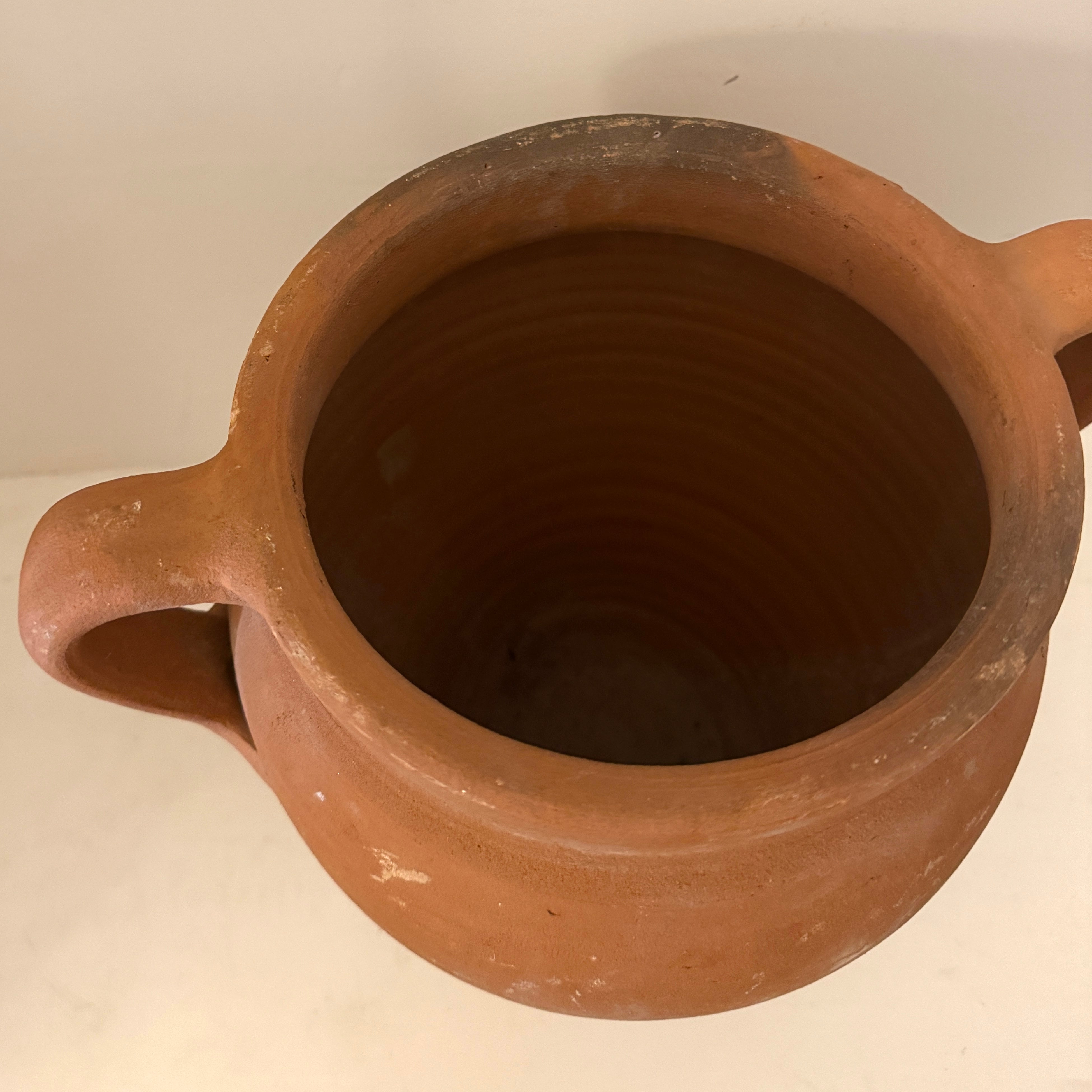 Yoz Pot, Wide Neck & Handles