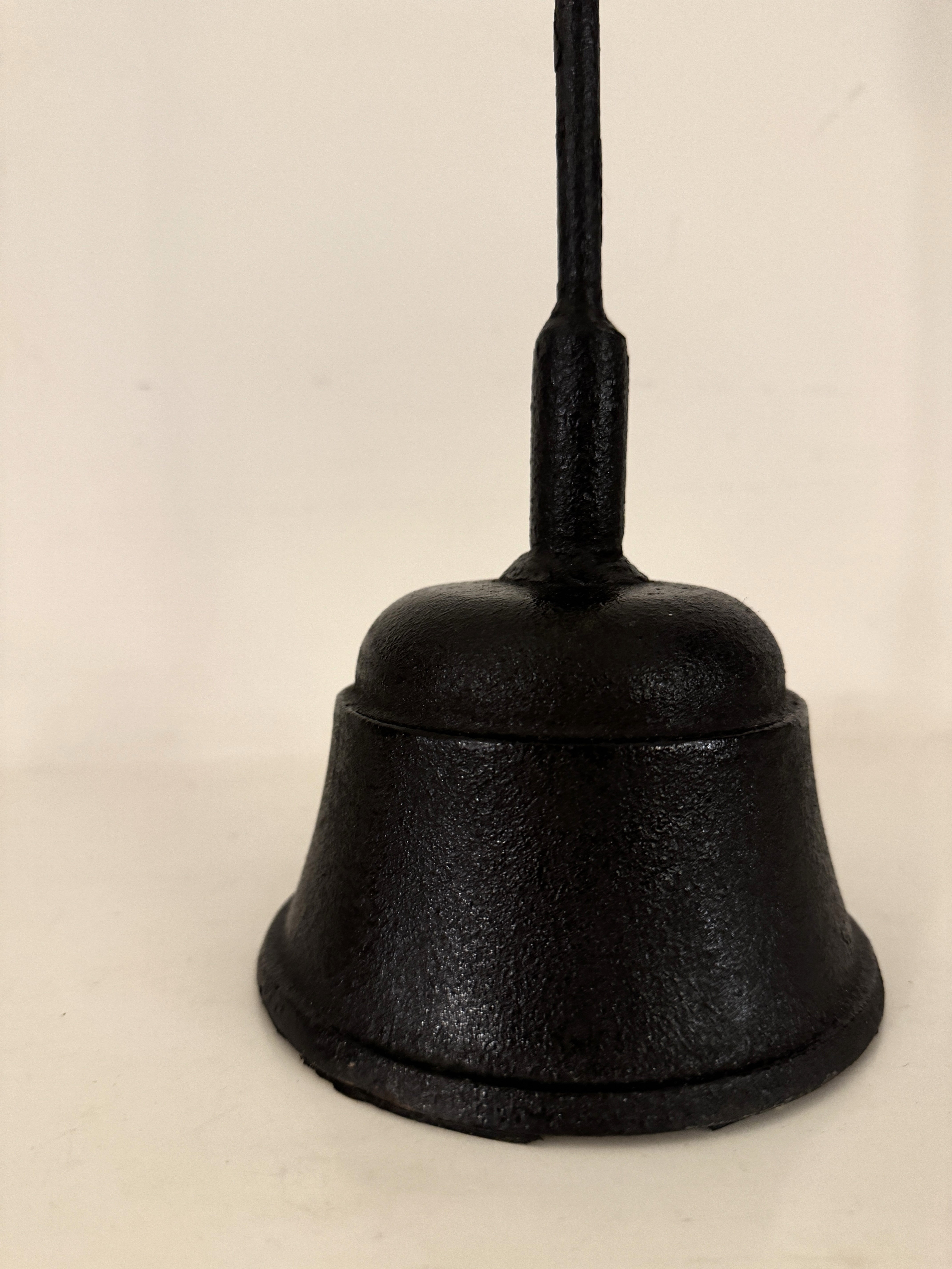 Chinese Iron Oil Lamp