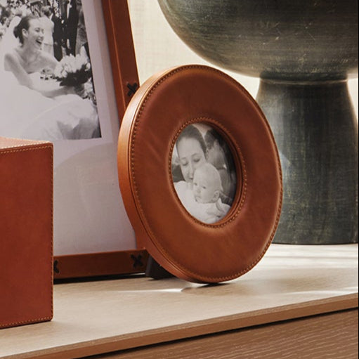 Saddle Photo Frame